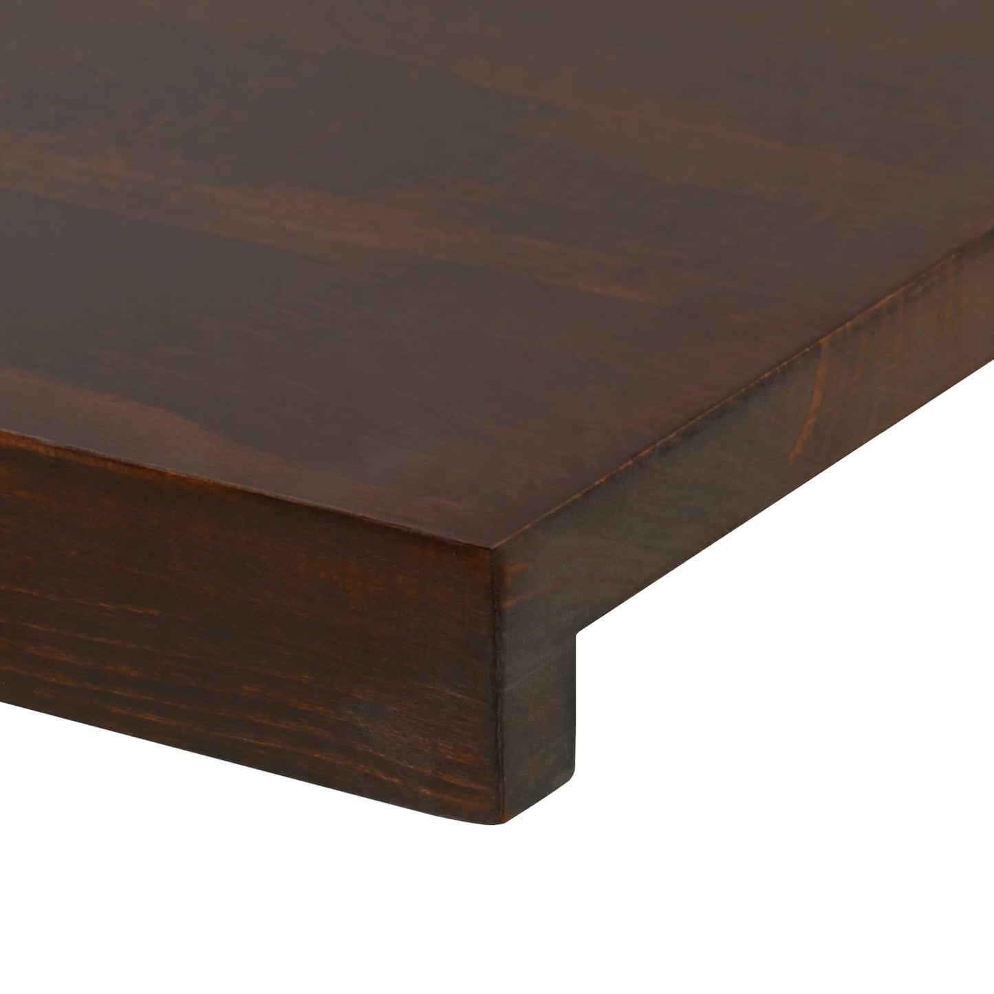 vidaXL Σκαλοπάτια 8 τεμ. 120 x 25 x 2 cm Σκούρο Καφέ Στερεό ξύλο οξιάς