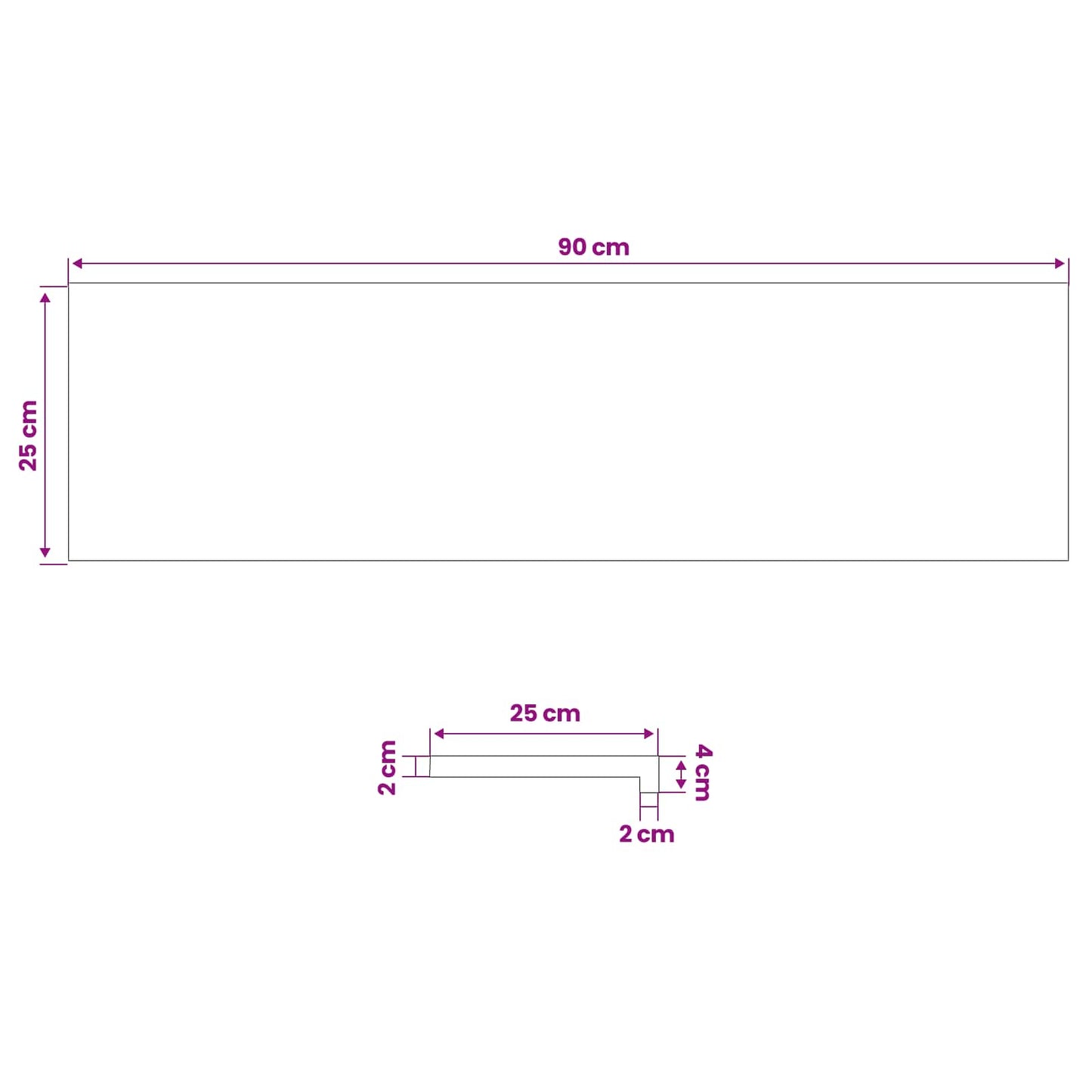 vidaXL Σκαλοπάτια 20 τεμ. 90 x 25 x 2 cm Σκούρο Καφέ Στερεό ξύλο οξιάς