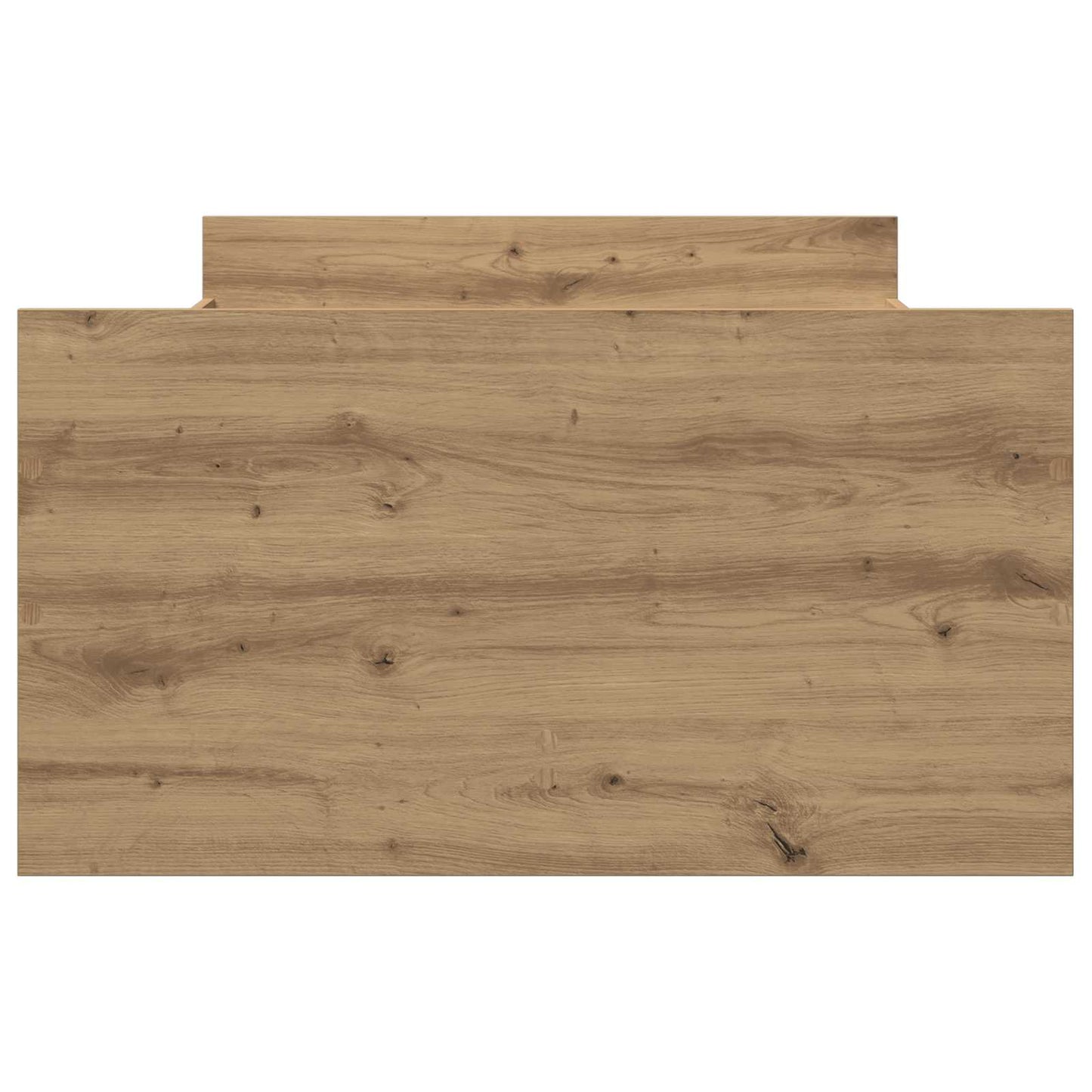 vidaXL Σκελετός Κρεβατιού Artisan Δρυς 90 x 200 cm Επεξεργασμένο Ξύλο