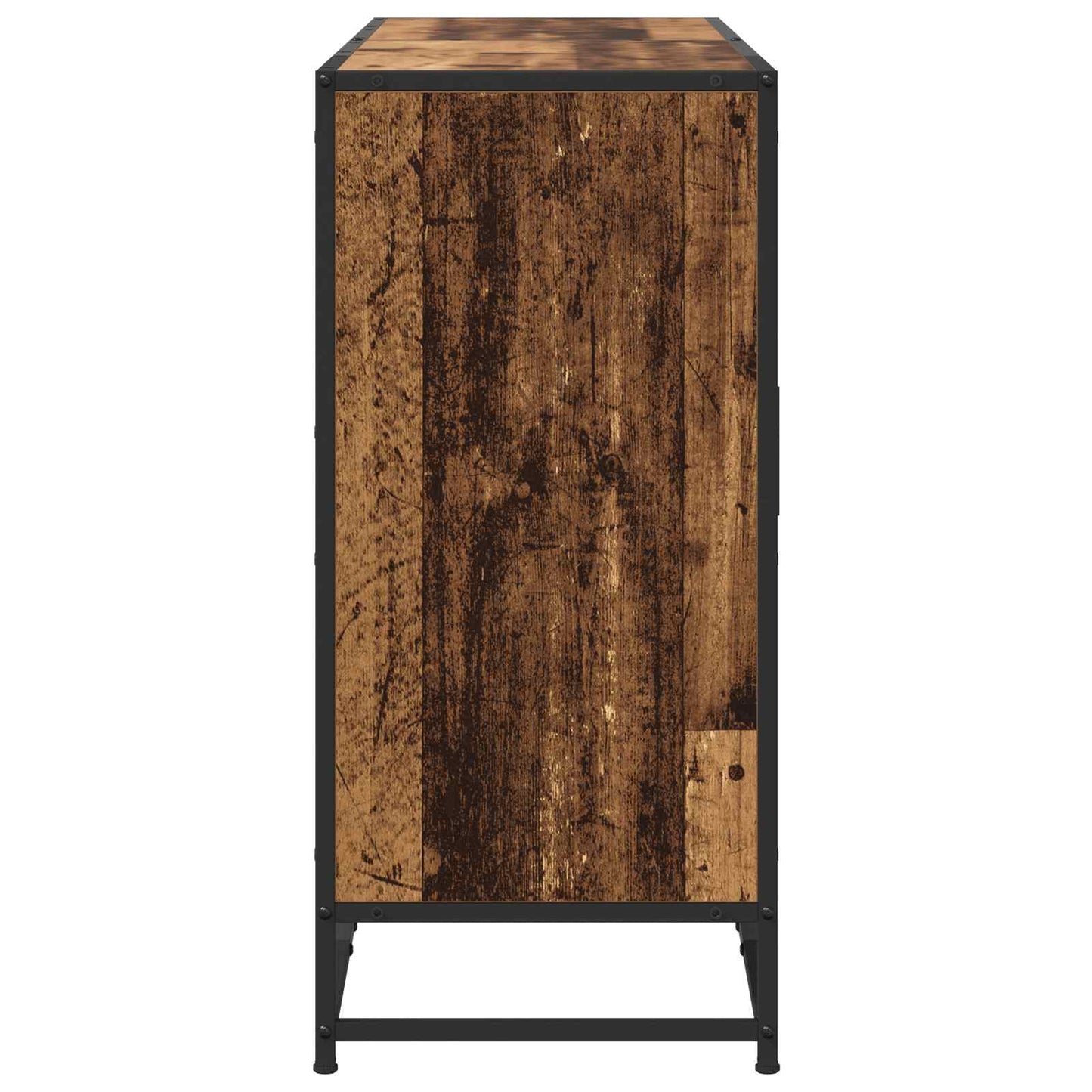 vidaXL Πλαϊνό γραφείο Παλαιωμένο ξύλο 134 x 35 x 76 εκ.