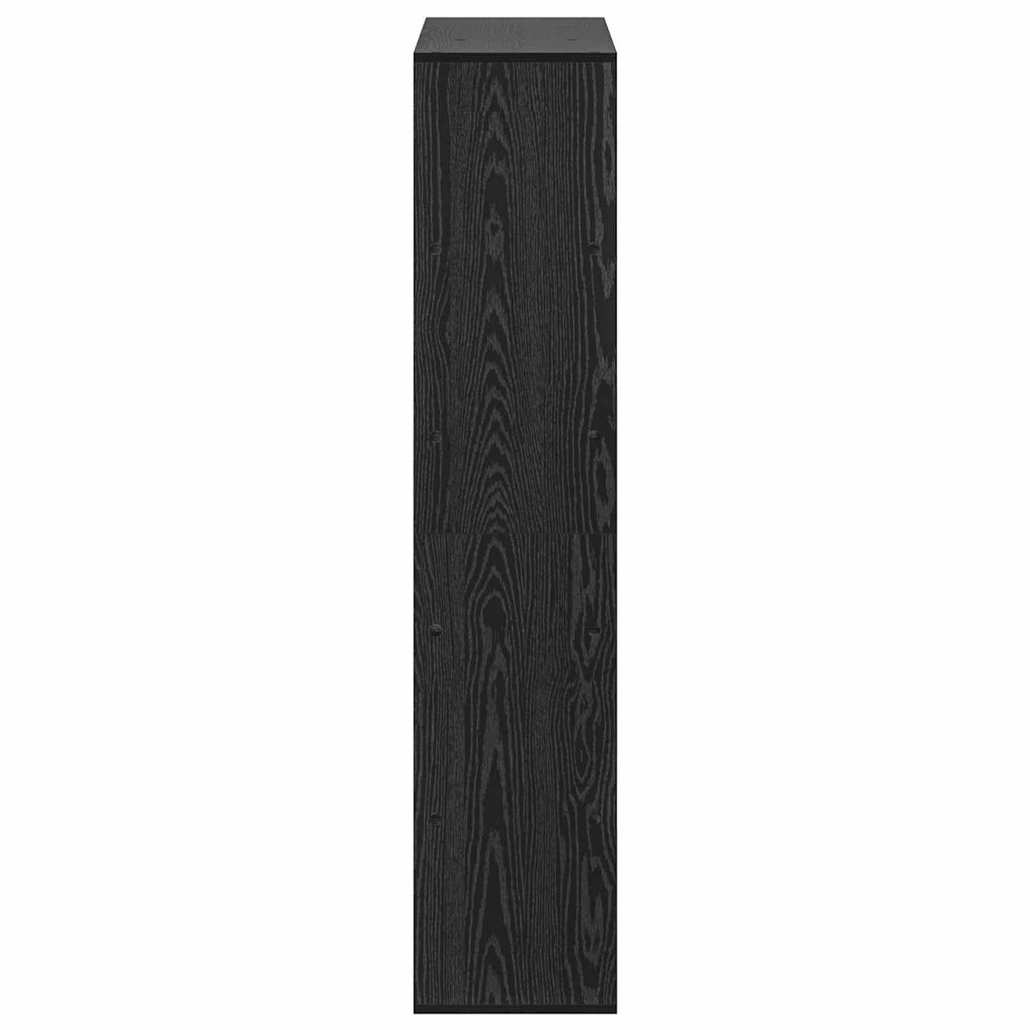 vidaXL Ράφι βιβλίων Μαύρη δρυς 100 x 33 x 156,5 εκ Επεξεργασμένο ξύλο