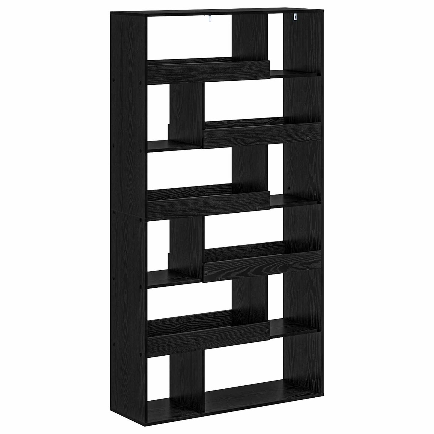 vidaXL Ράφι βιβλίων Μαύρη δρυς 100 x 33 x 156,5 εκ Επεξεργασμένο ξύλο