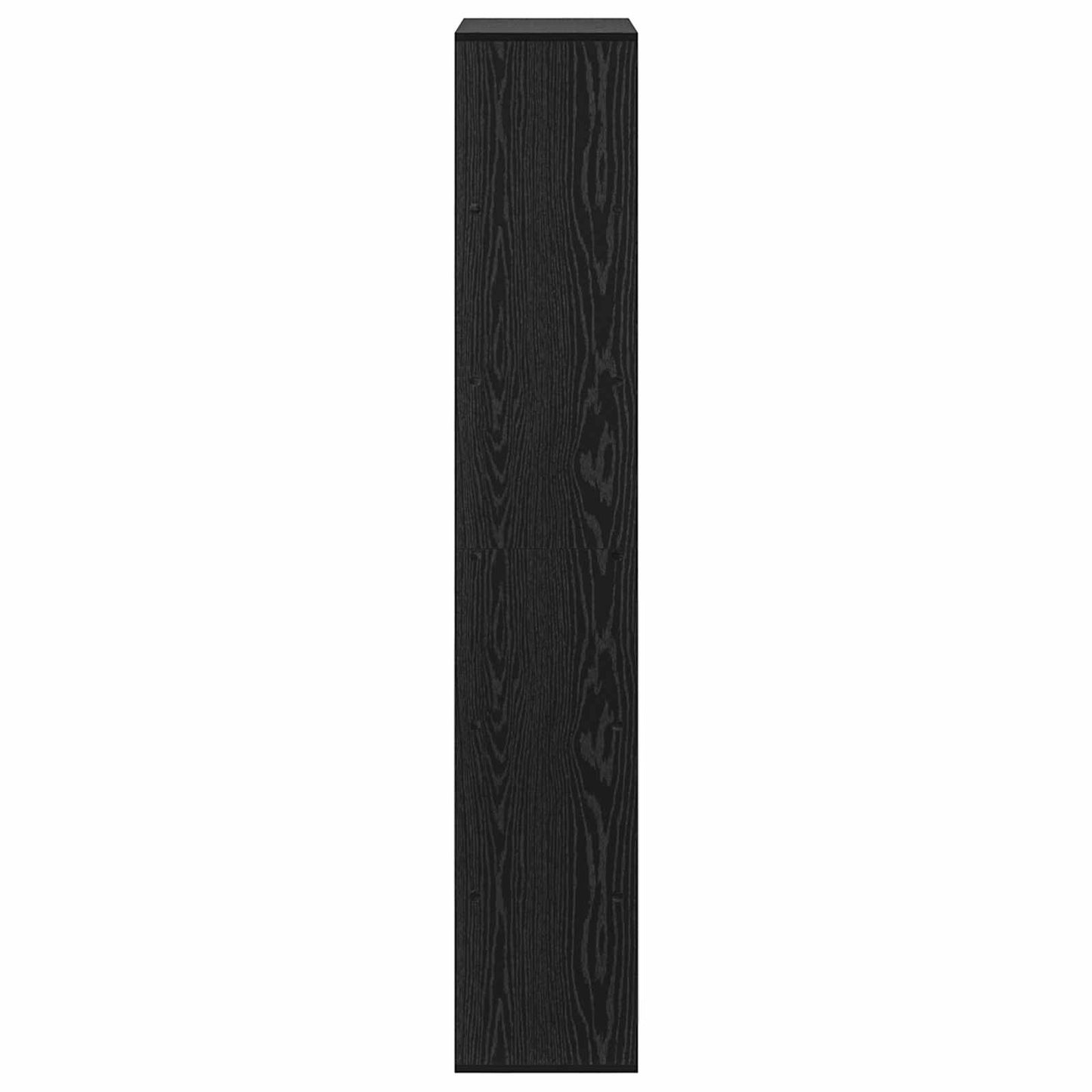 vidaXL Ράφι βιβλίων Μαύρη δρυς 100 x 33 x 156,5 εκ Επεξεργασμένο ξύλο