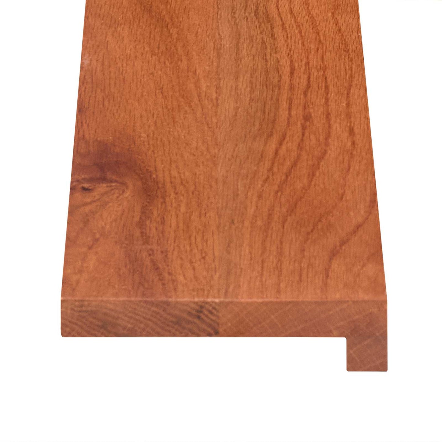 vidaXL Σκαλοπάτι 8 τεμ. 100 x 30 x 2 cm Καφέ Στερεό Ξύλο Δρυός