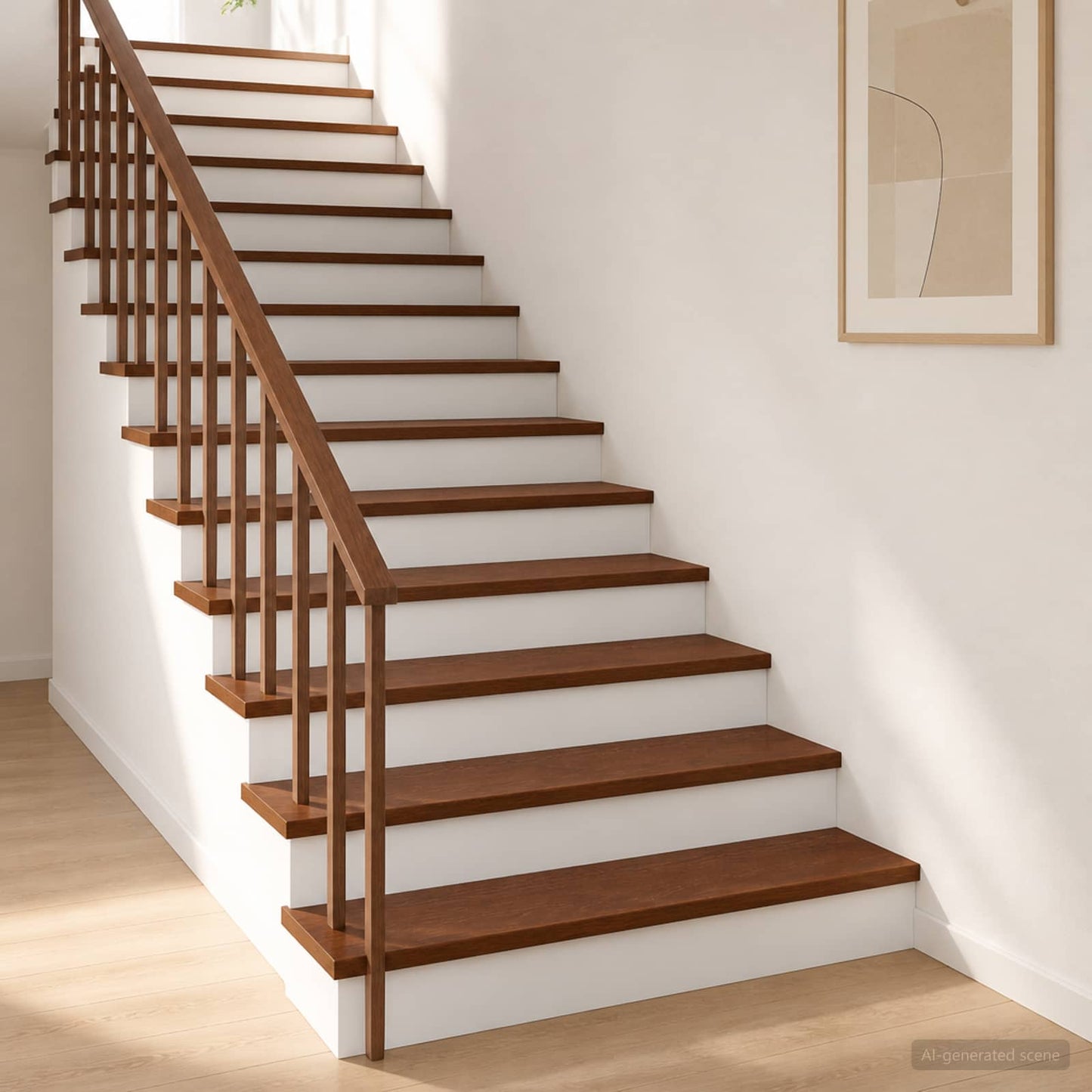 vidaXL Σκαλοπάτι 8 τεμ. 70 x 25 x 2 cm Σκούρο Καφέ Στερεό Ξύλο Δρυός