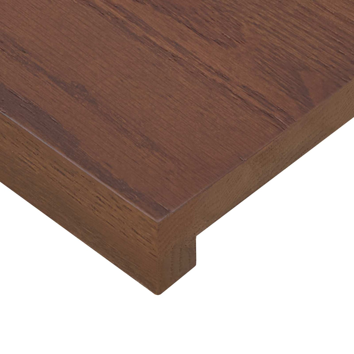 vidaXL Σκαλοπάτι 8 τεμ. 100 x 25 x 2 cm Σκούρο Καφέ Στερεό Ξύλο Δρυός