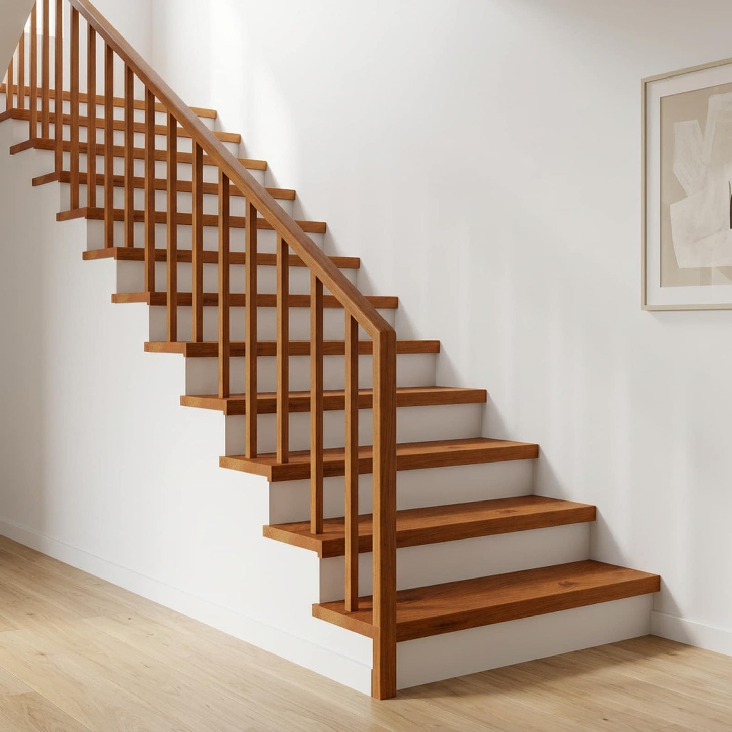 vidaXL Σκαλοπάτι 16 τεμ. 80 x 25 x 2 cm Καφέ Στερεό Ξύλο Δρυός