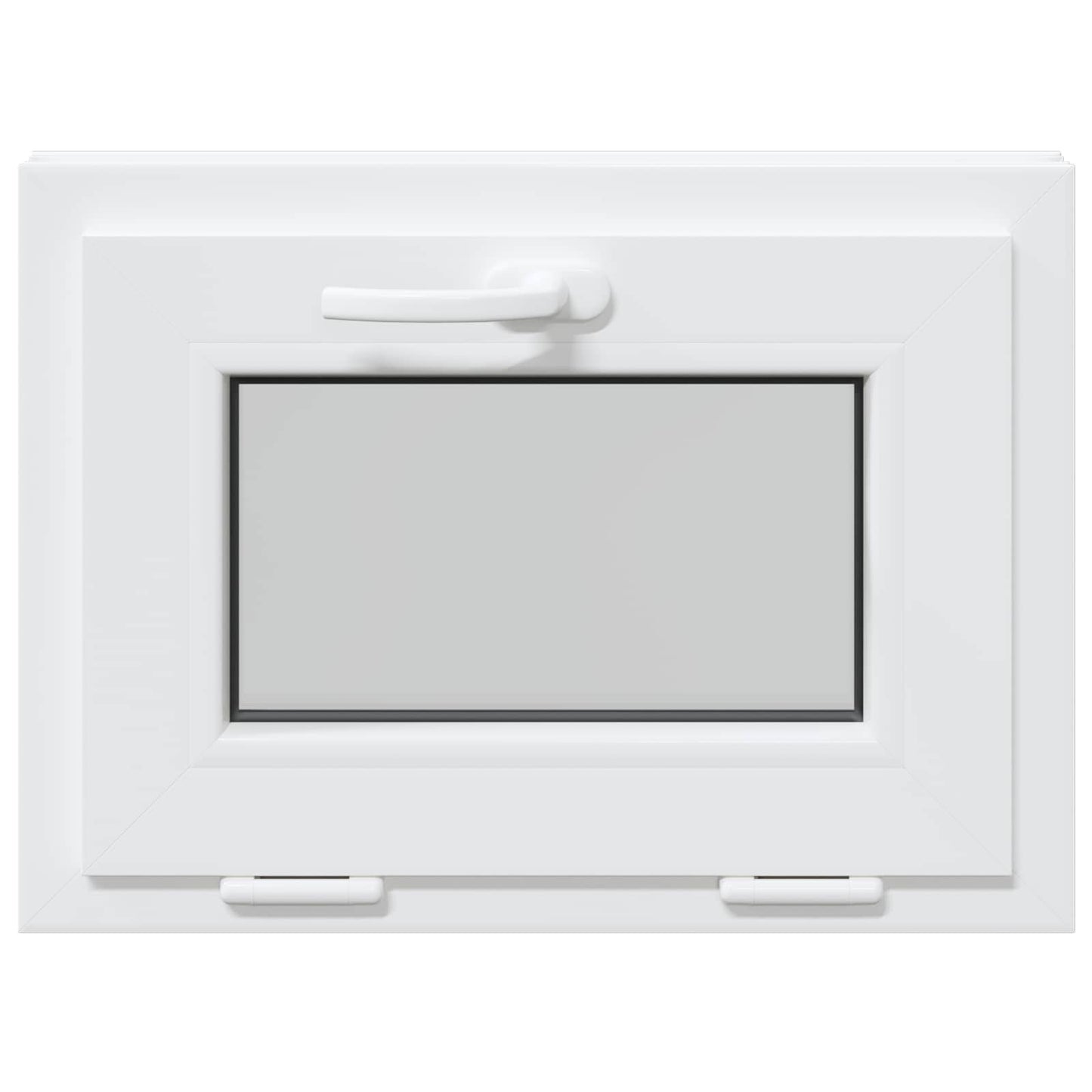 vidaXL Παράθυρο με Κλίση Υπόγειου RISOR 55 x 40 cm