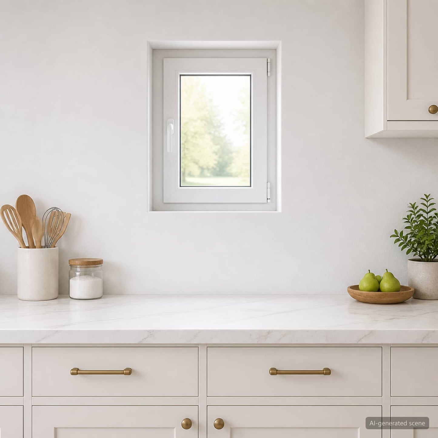 vidaXL Παράθυρο Κάτω Στρώματος RISOR 40 x 55 cm PVC και Γυαλί