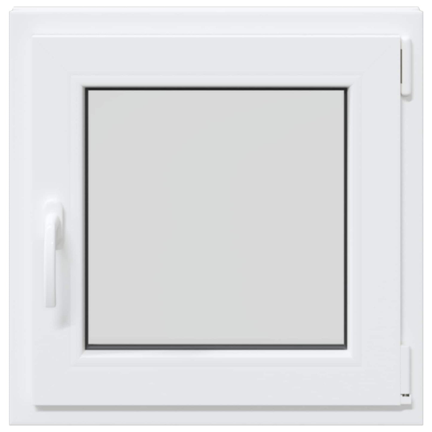 vidaXL Παράθυρο Κάτω Στρώματος RISOR 55 x 55 εκ PVC και Γυαλί