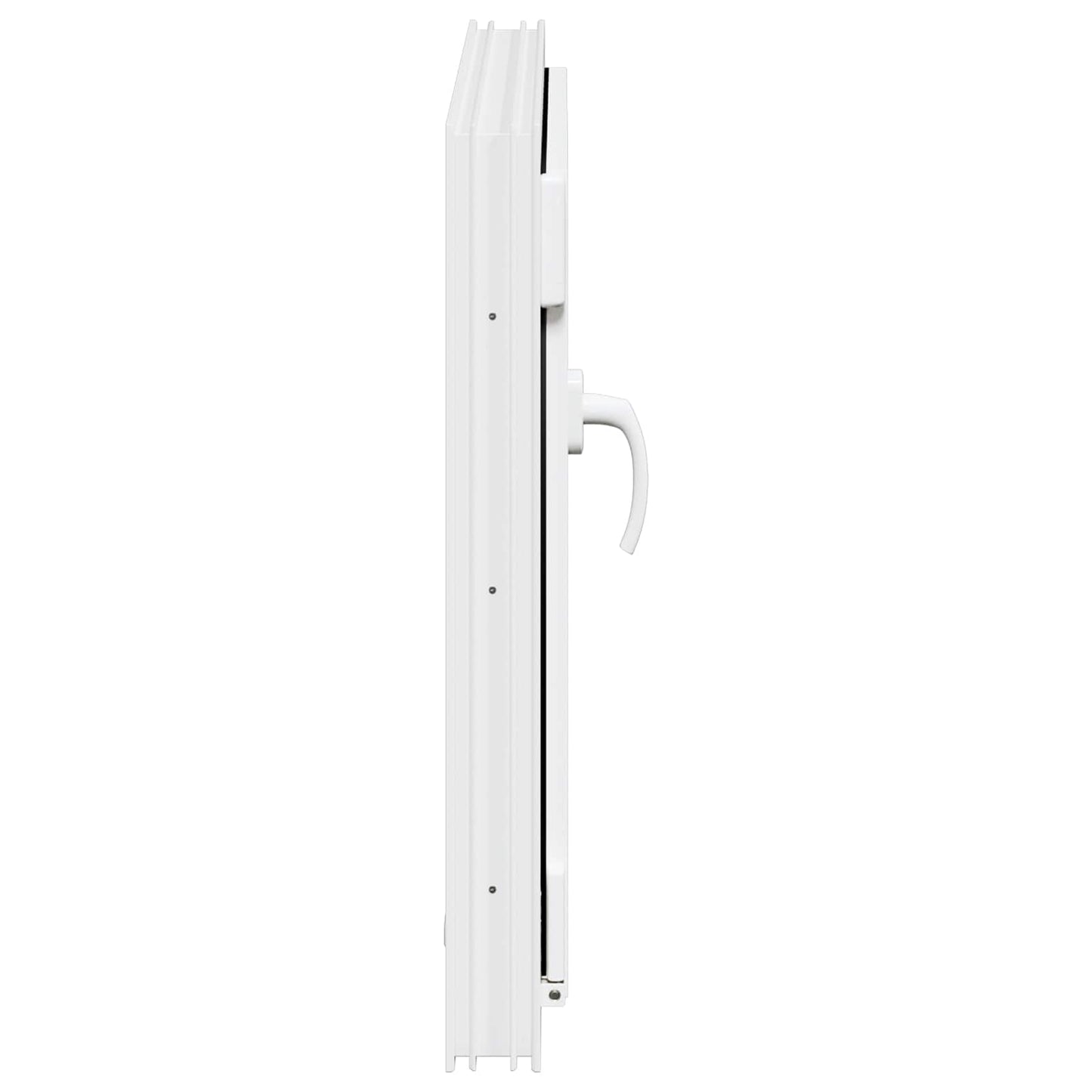vidaXL Παράθυρο Κάτω Στρώματος RISOR 70 x 70 cm PVC και Γυαλί