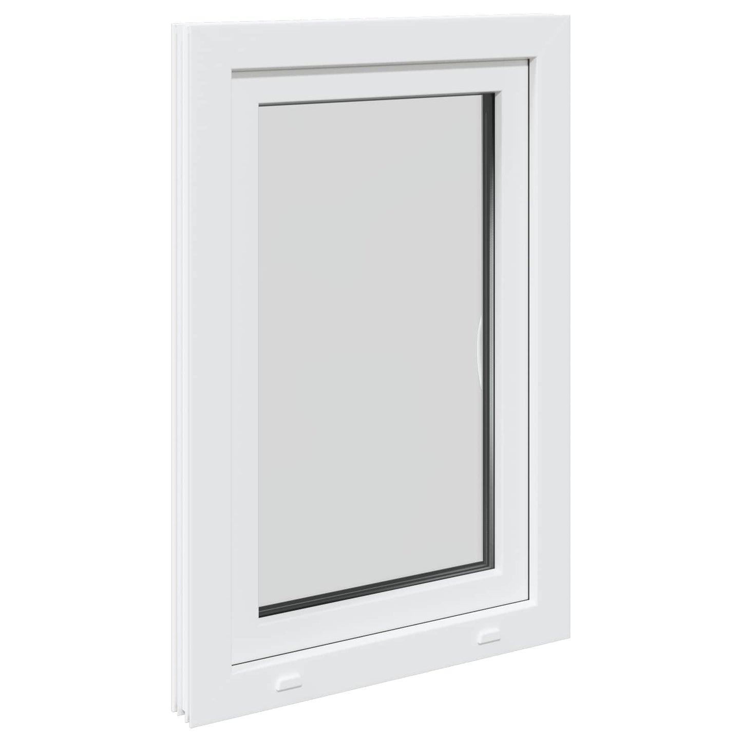 vidaXL Παράθυρο Κάτω Στρώματος RISOR 50 x 100 cm PVC και Γυαλί