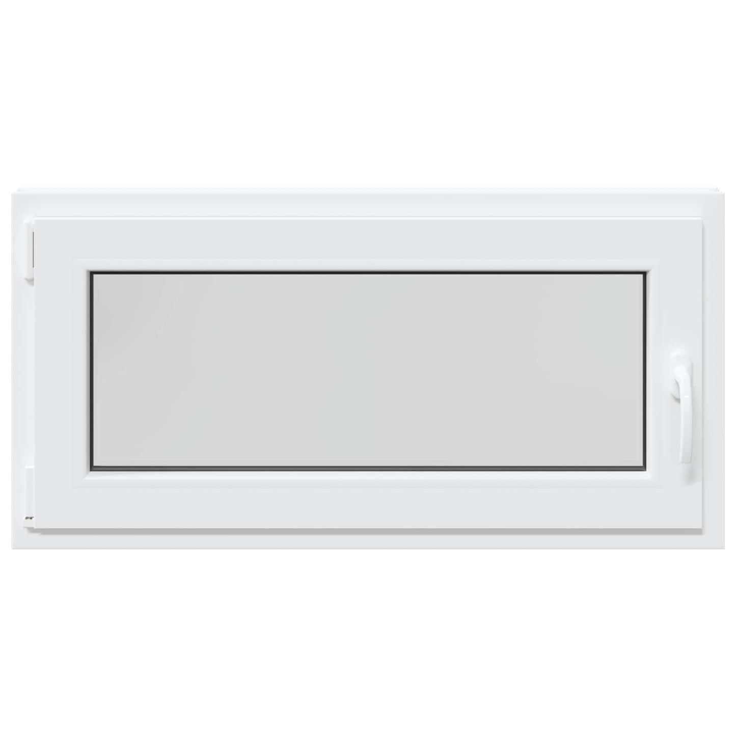 vidaXL Παράθυρο Κάτω Στρώματος RISOR 50 x 55 εκ PVC και Γυαλί