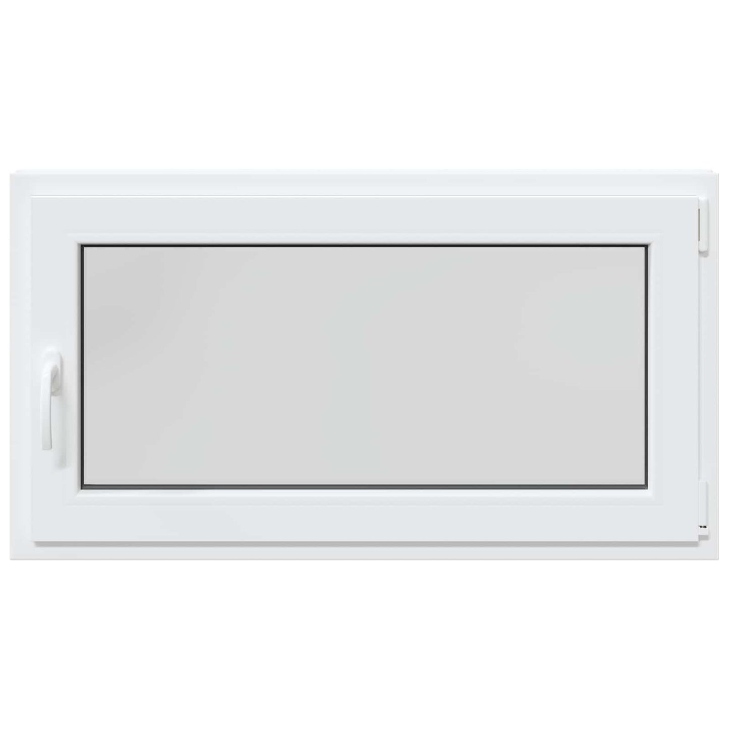 vidaXL Παράθυρο Κάτω Στρώματος RISOR 110 x 55 εκ. PVC και Γυαλί