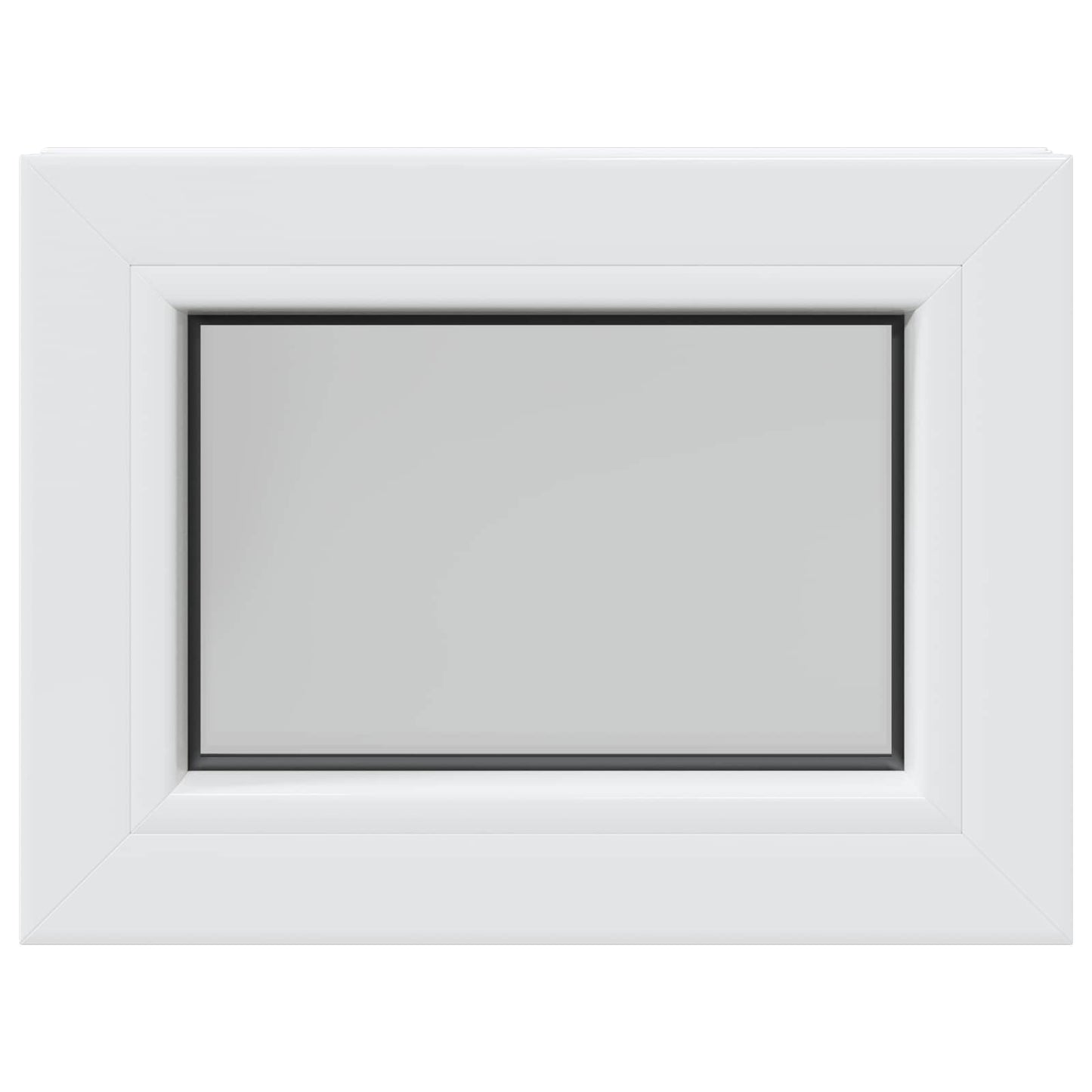 vidaXL Παράθυρο Υπογείου RISOR 50 x 35 cm PVC και Γυαλί