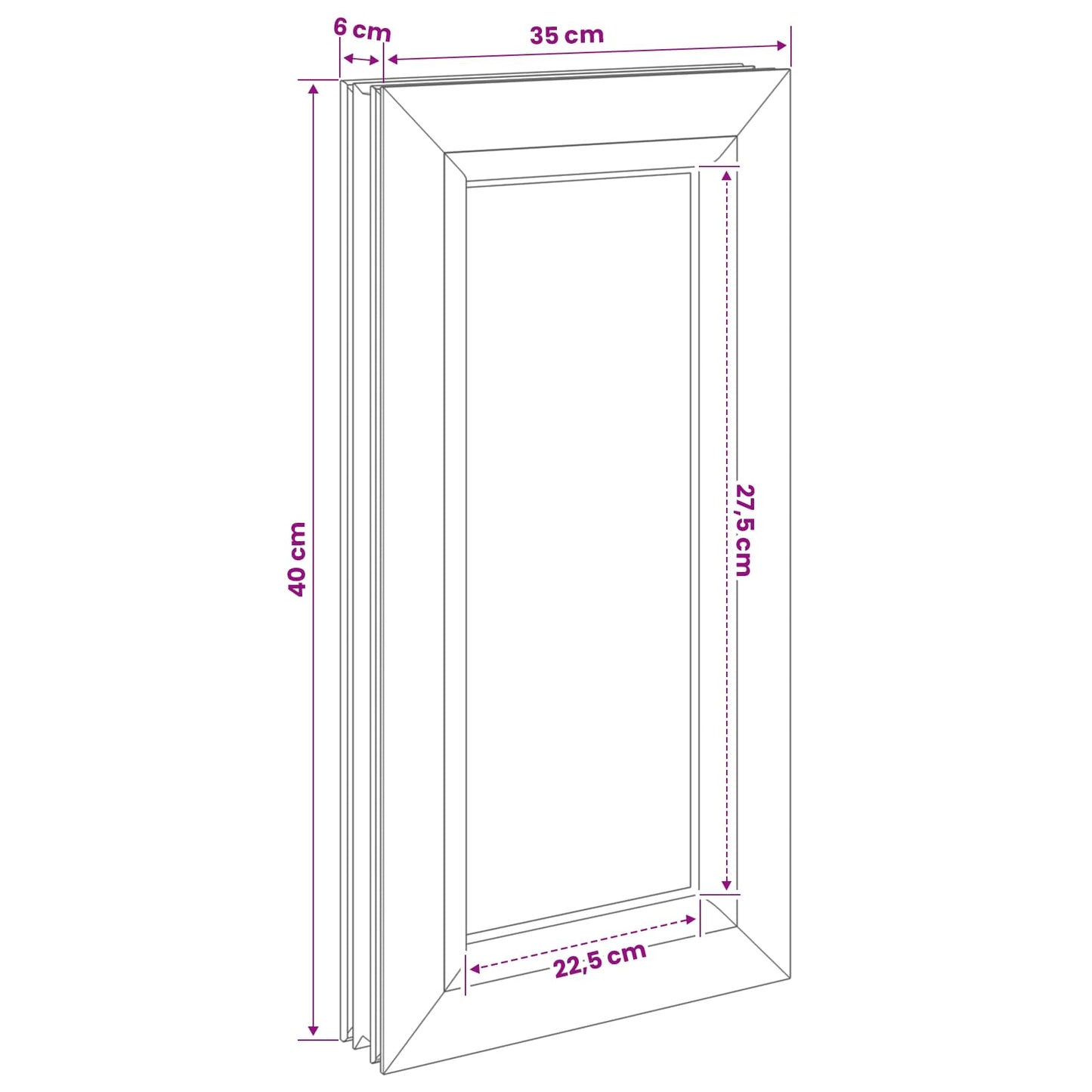 vidaXL Παράθυρο Υπογείου RISOR 35 x 70 εκ PVC και Γυαλί