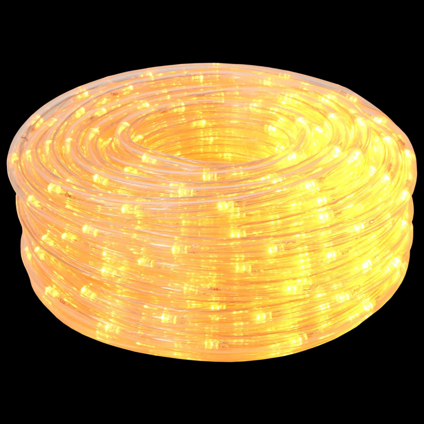vidaXL Χριστουγεννιάτικος φωτοσωλήνας LED 2400 LED Κίτρινο 100 m