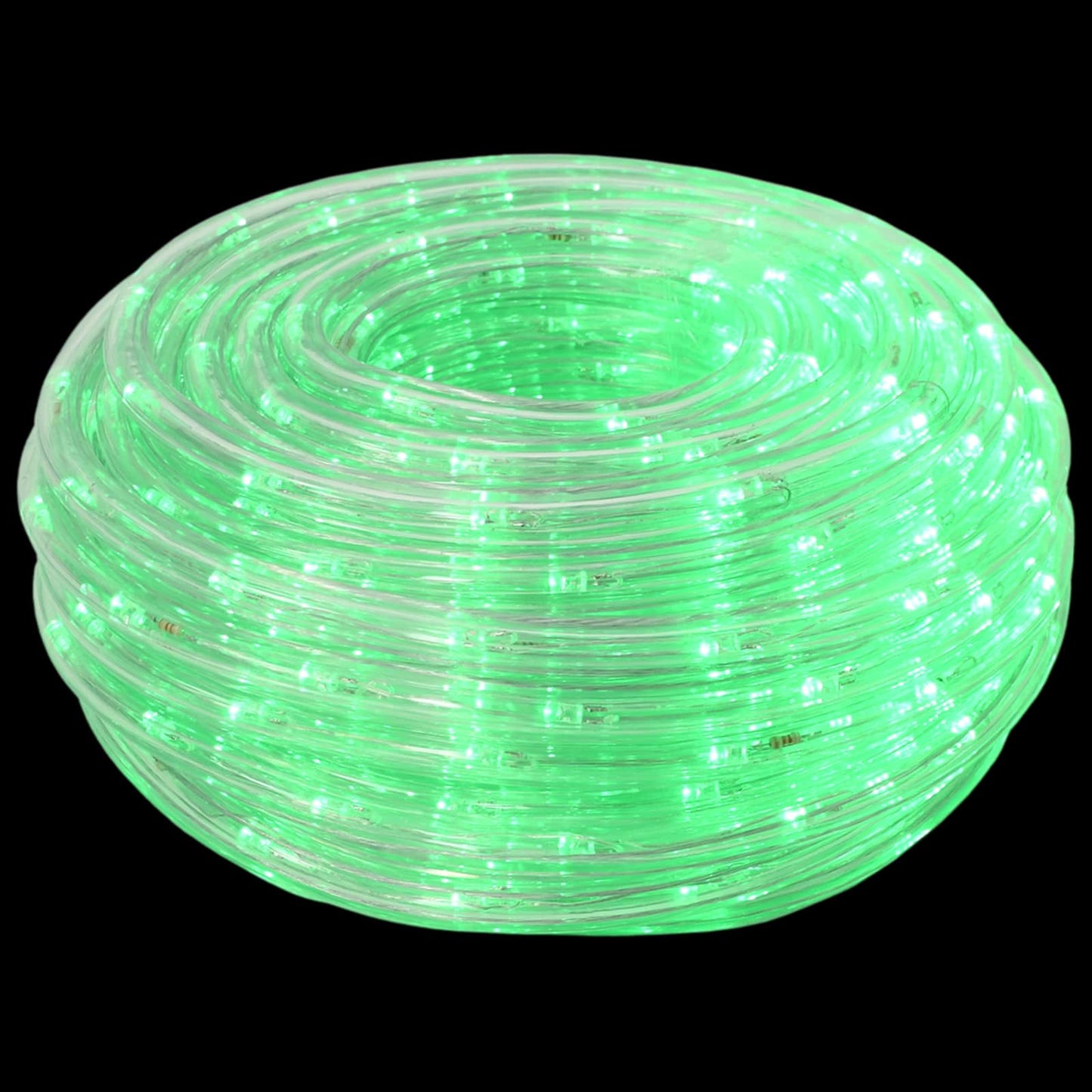 vidaXL Χριστουγεννιάτικος φωτοσωλήνας LED 2400 LED Πράσινο 100 m