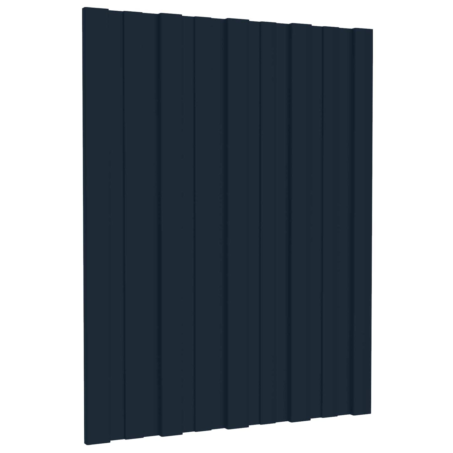 vidaXL Πάνελ οροφής 36 pcs Ανθρακί 60 x 45 cm Γαλβανισμένος χάλυβας