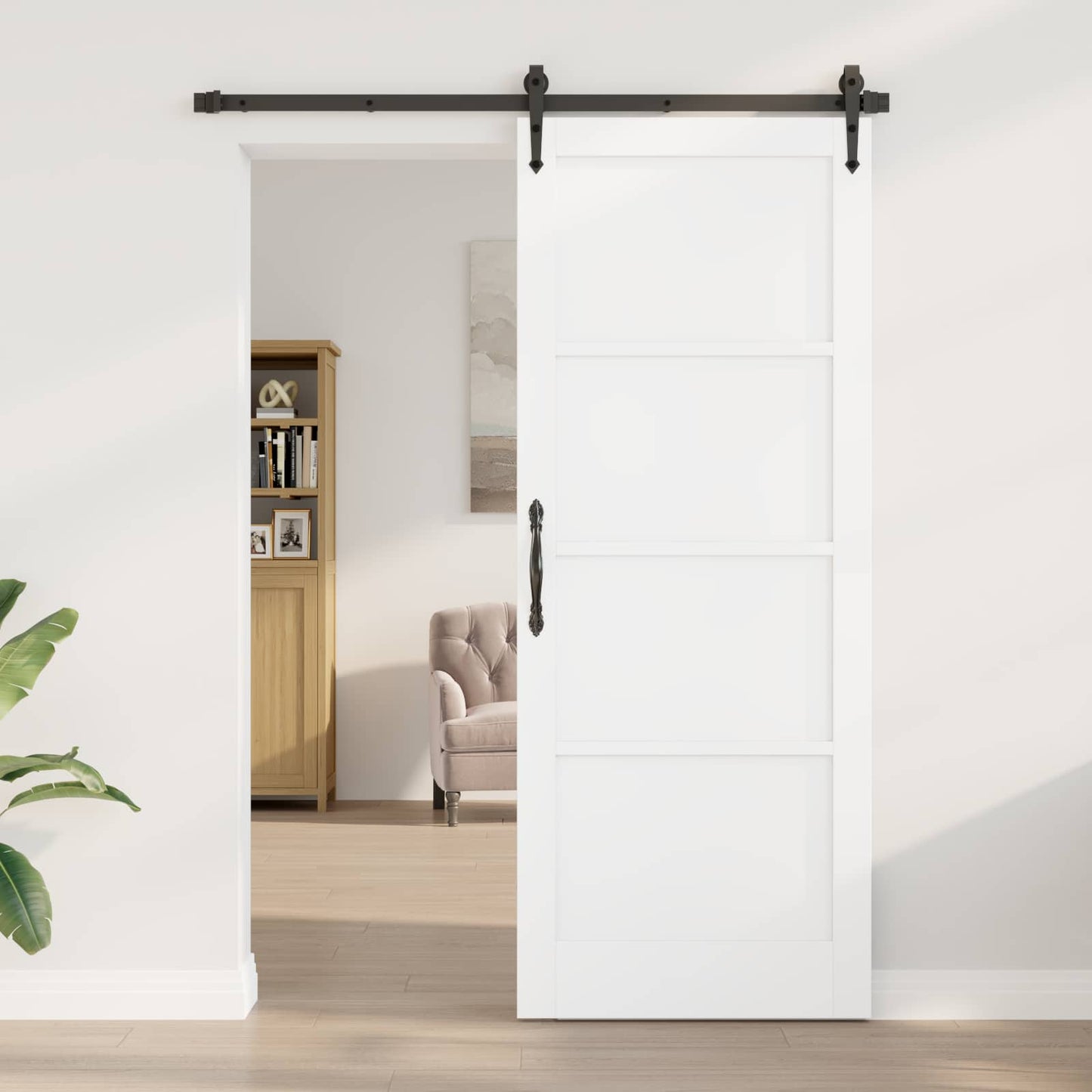 vidaXL Εσωτερική Πόρτα 83 x 211 εκ. Κόντρα πλακέ Λευκό