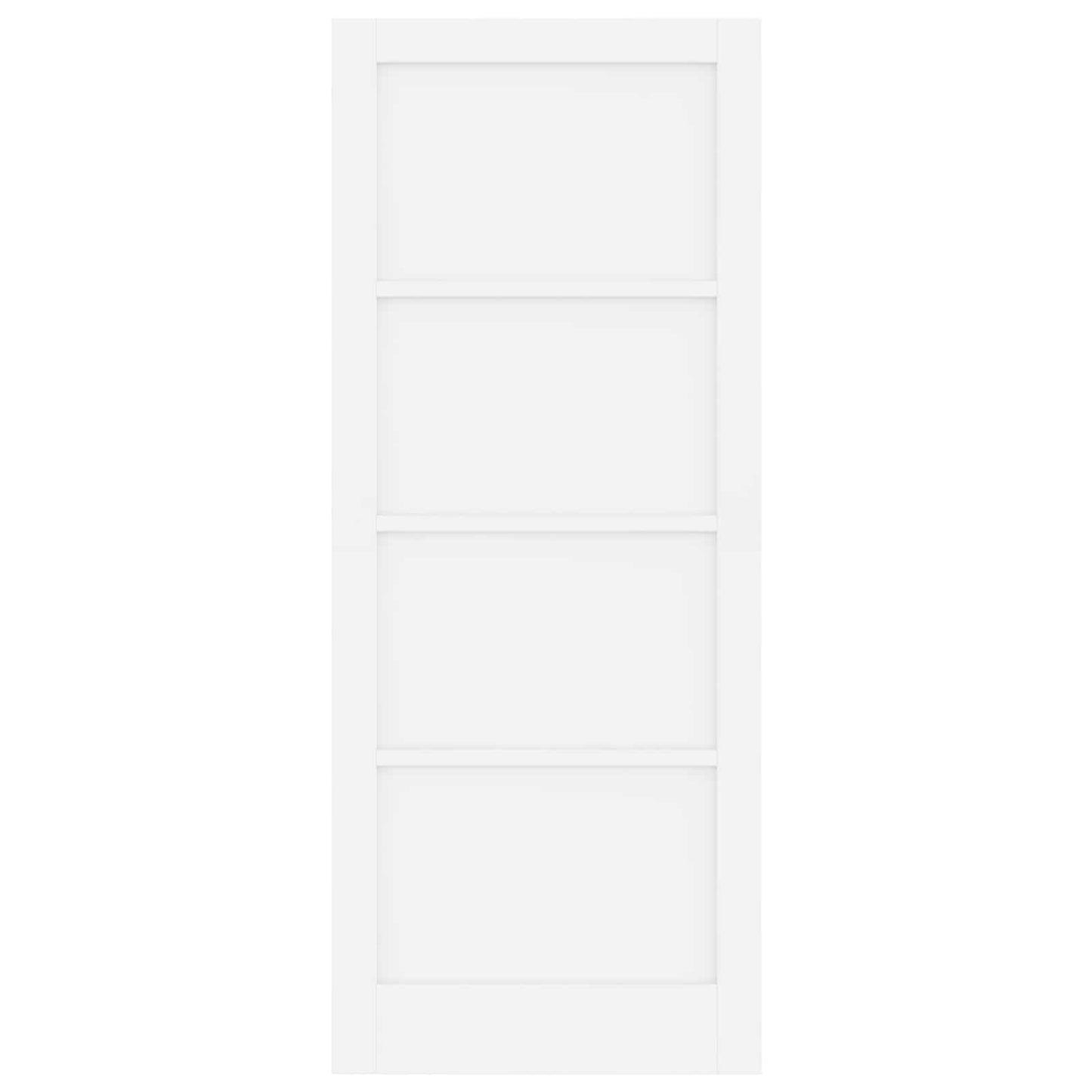 vidaXL Εσωτερική Πόρτα 86 x 211 cm Κόντρα πλακέ Λευκό