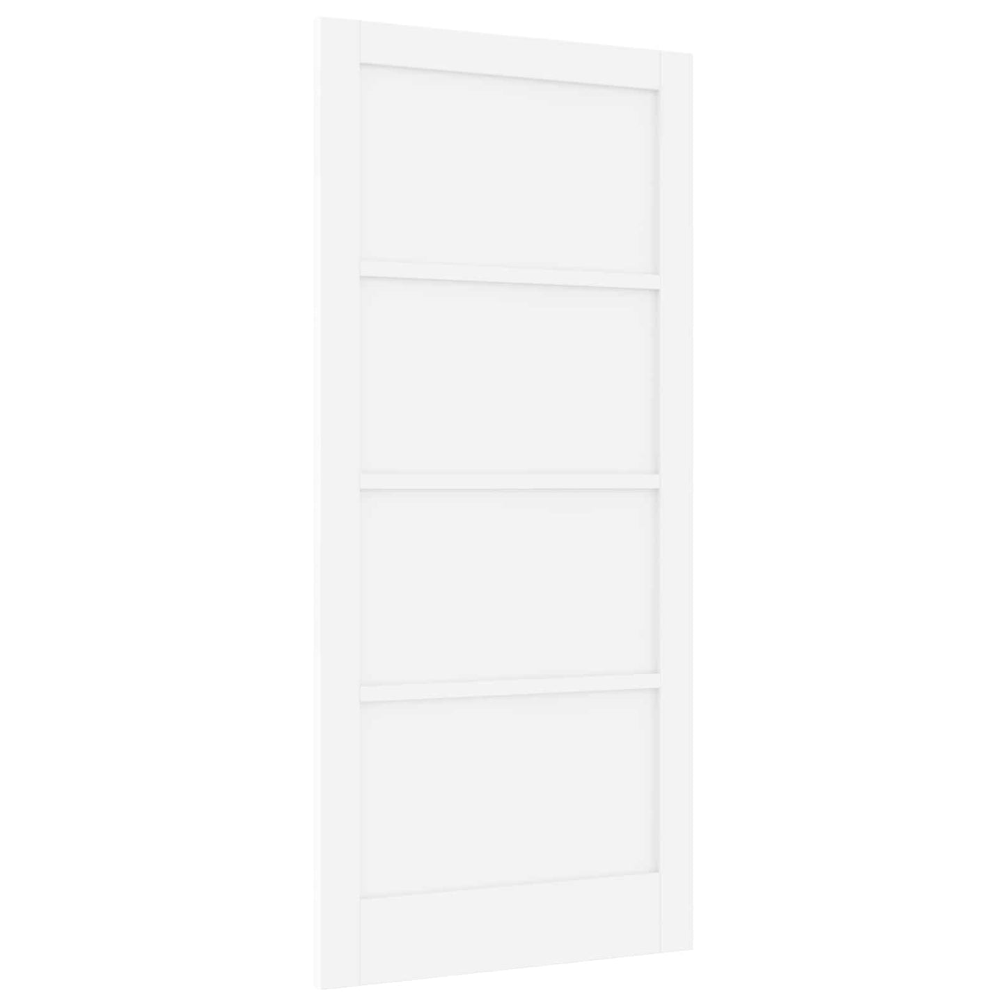 vidaXL Εσωτερική Πόρτα 93 x 202 cm Κόντρα πλακέ Λευκό