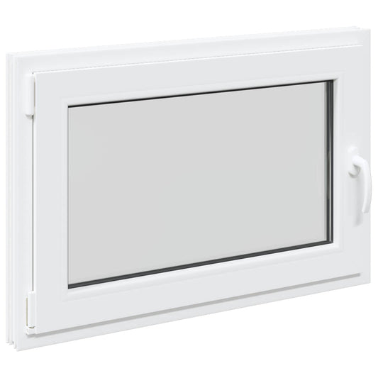 Παράθυρο Κάτω Στρώματος RISOR 90 x 70 cm PVC και Γυαλί Λευκό