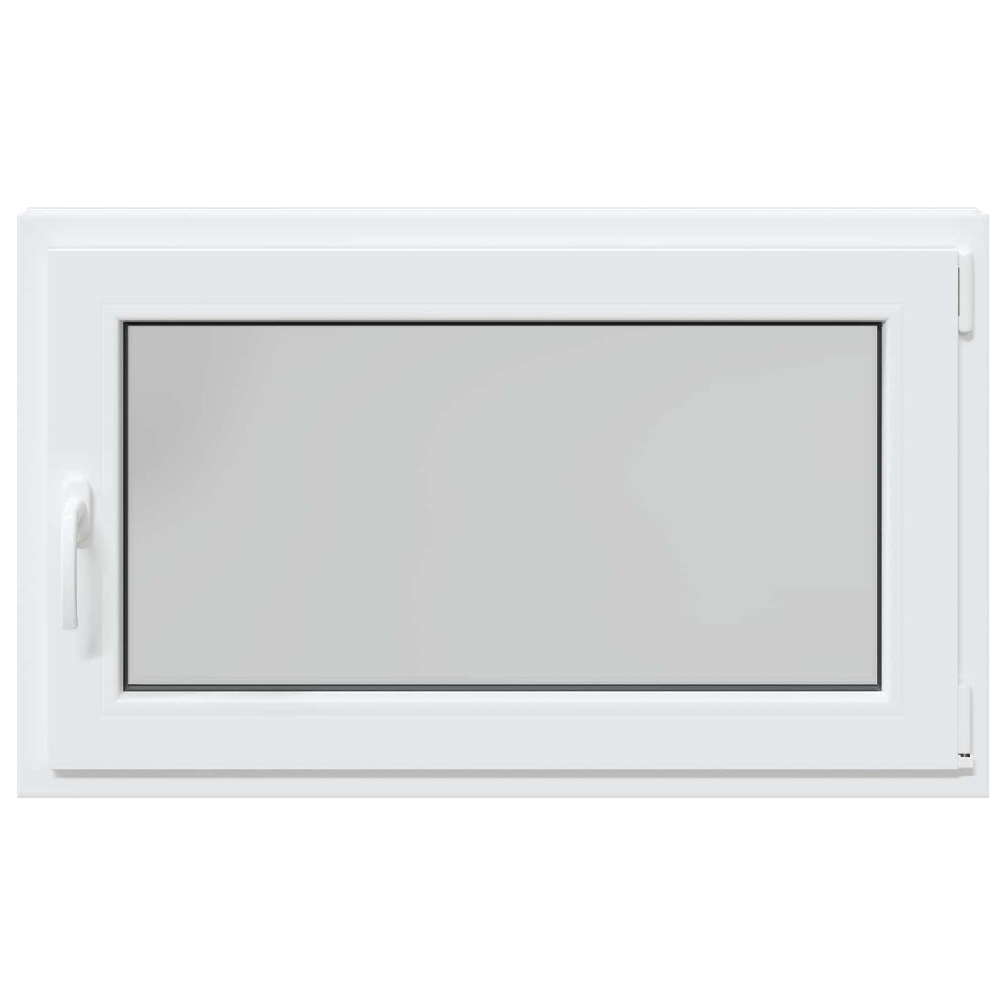 Παράθυρο Κάτω Στρώματος RISOR 100 x 60 cm PVC και Γυαλί Λευκό