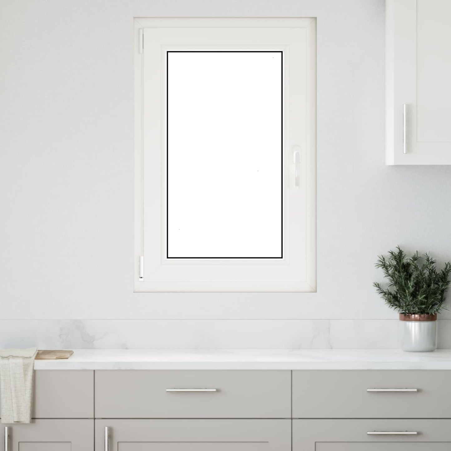 vidaXL Παράθυρο Υπογείου με Κλίση και Στροφή RISOR 60 x 80 cm