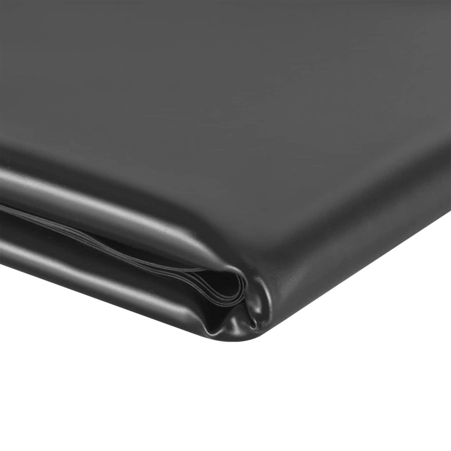 vidaXL Γραμμή Λίμνης 9 x 4 μ PVC 0,5 χιλ Μαύρο