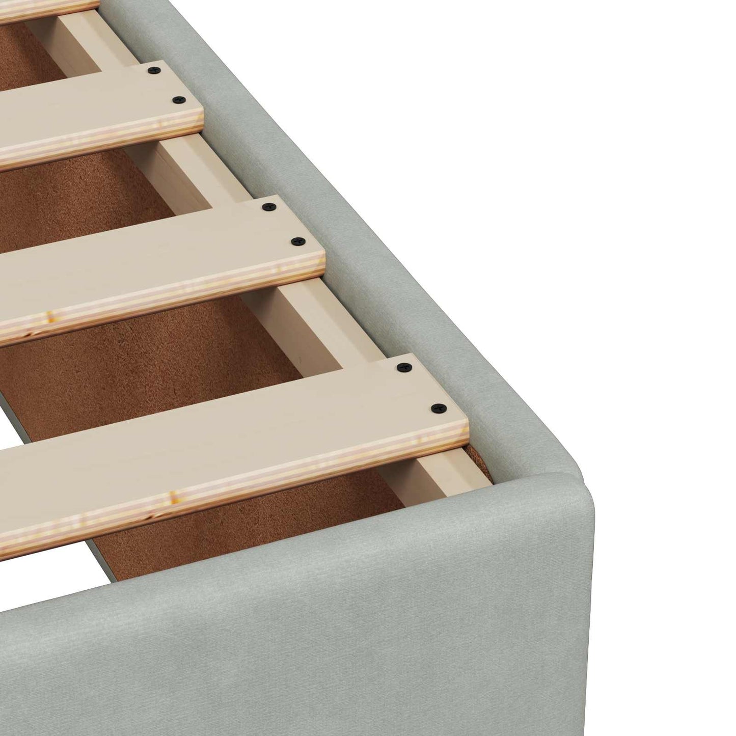 vidaXL Κρεβάτι box spring με στρώμα Ανοιχτό γκρι 120 x 200 cm Βελούδο