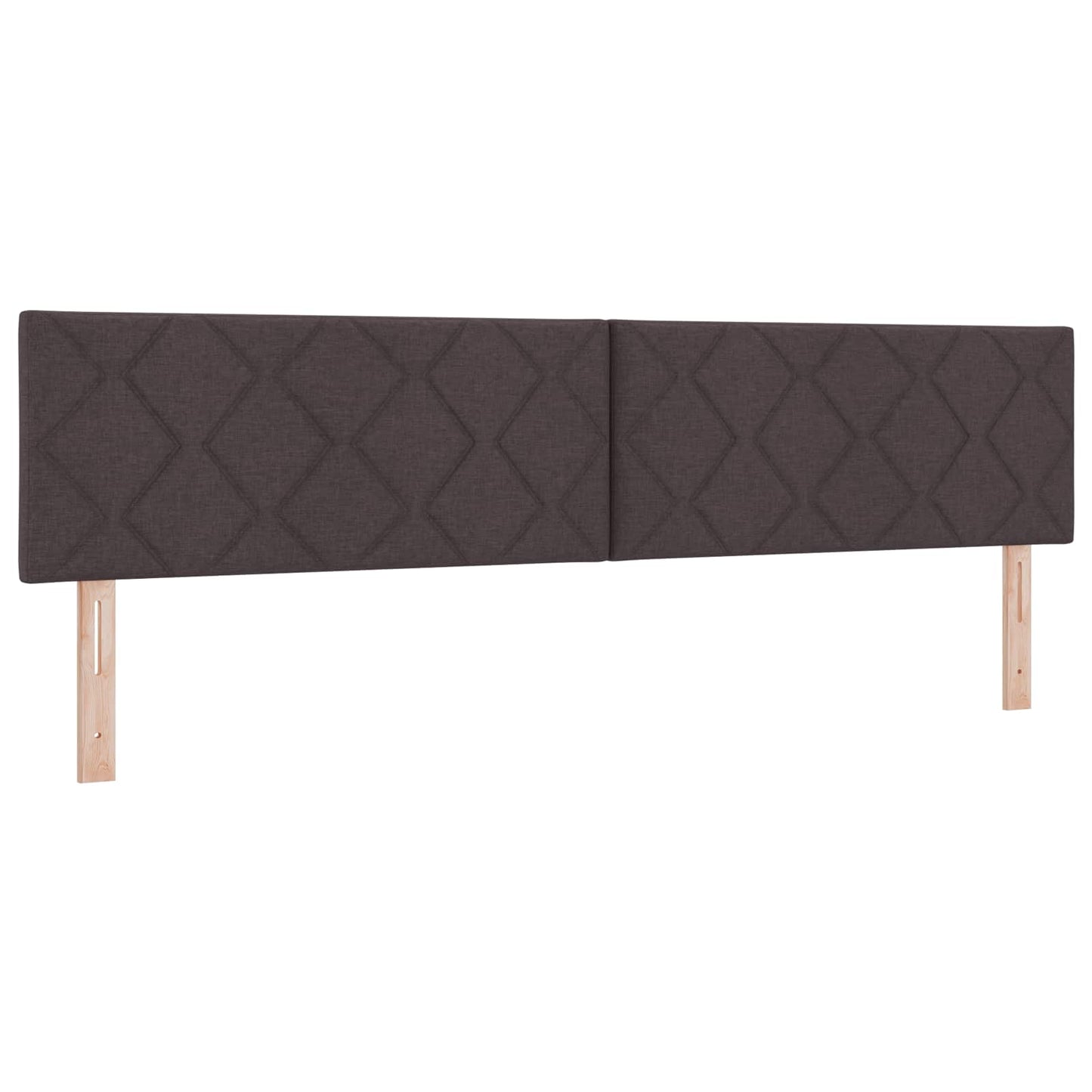 vidaXL Κρεβάτι Box Spring με Στρώμα και LED Σκούρο Καφέ 200 x 200 cm