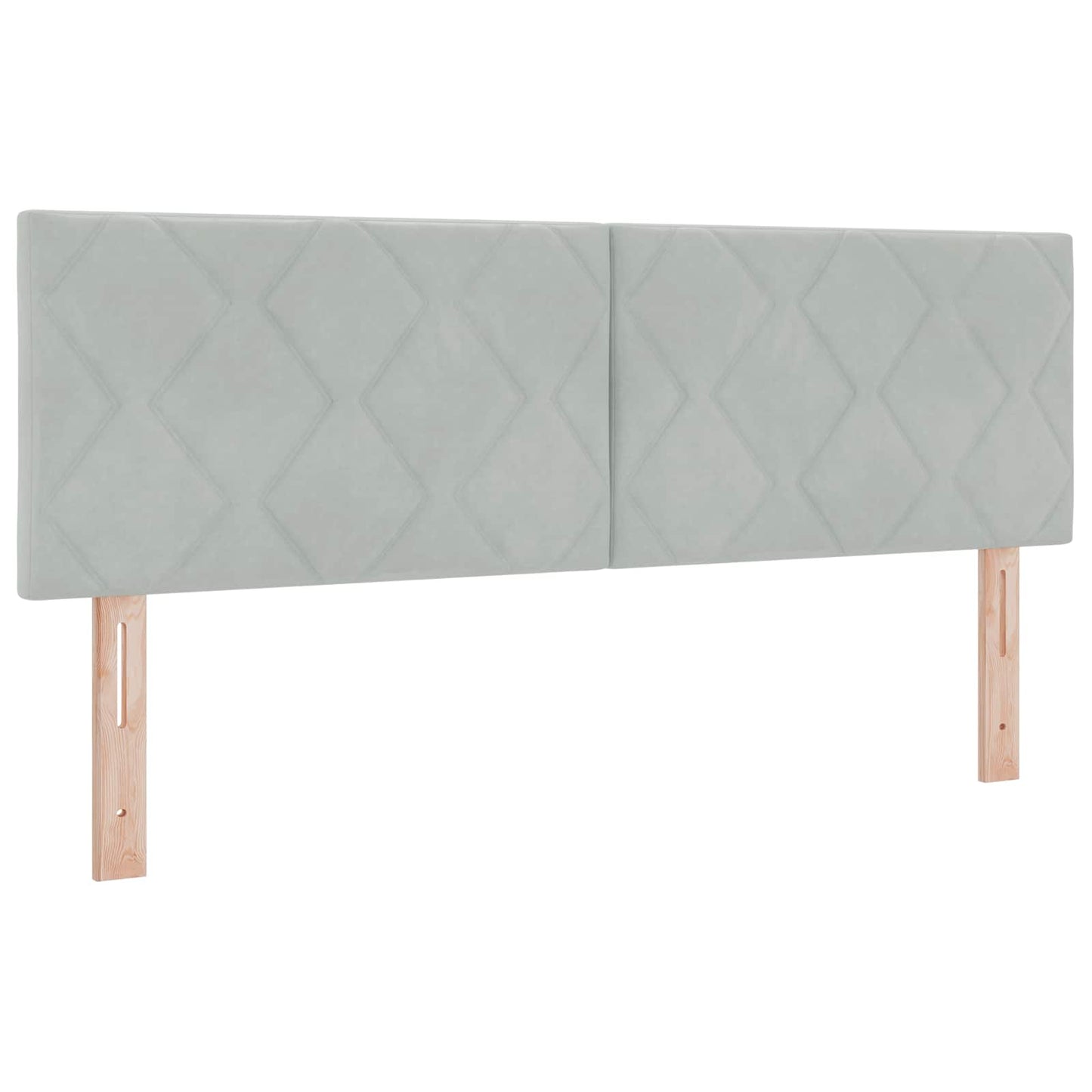 vidaXL Κρεβάτι Box Spring με Στρώμα και LED Ανοιχτό γκρι 160 x 200 cm