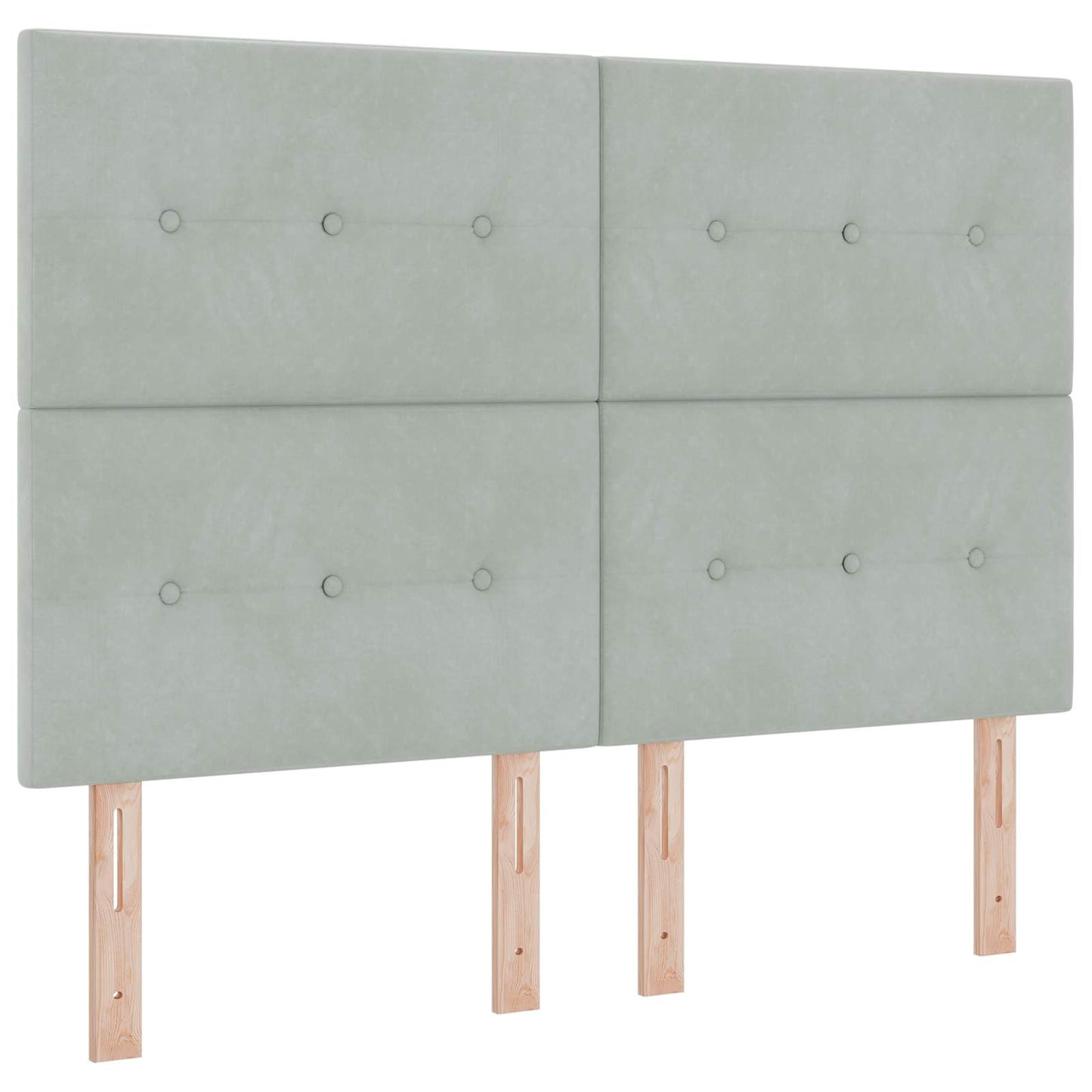 vidaXL Κρεβάτι Ottoman με Στρώμα και LED Ανοιχτό γκρι 160 x 200 cm