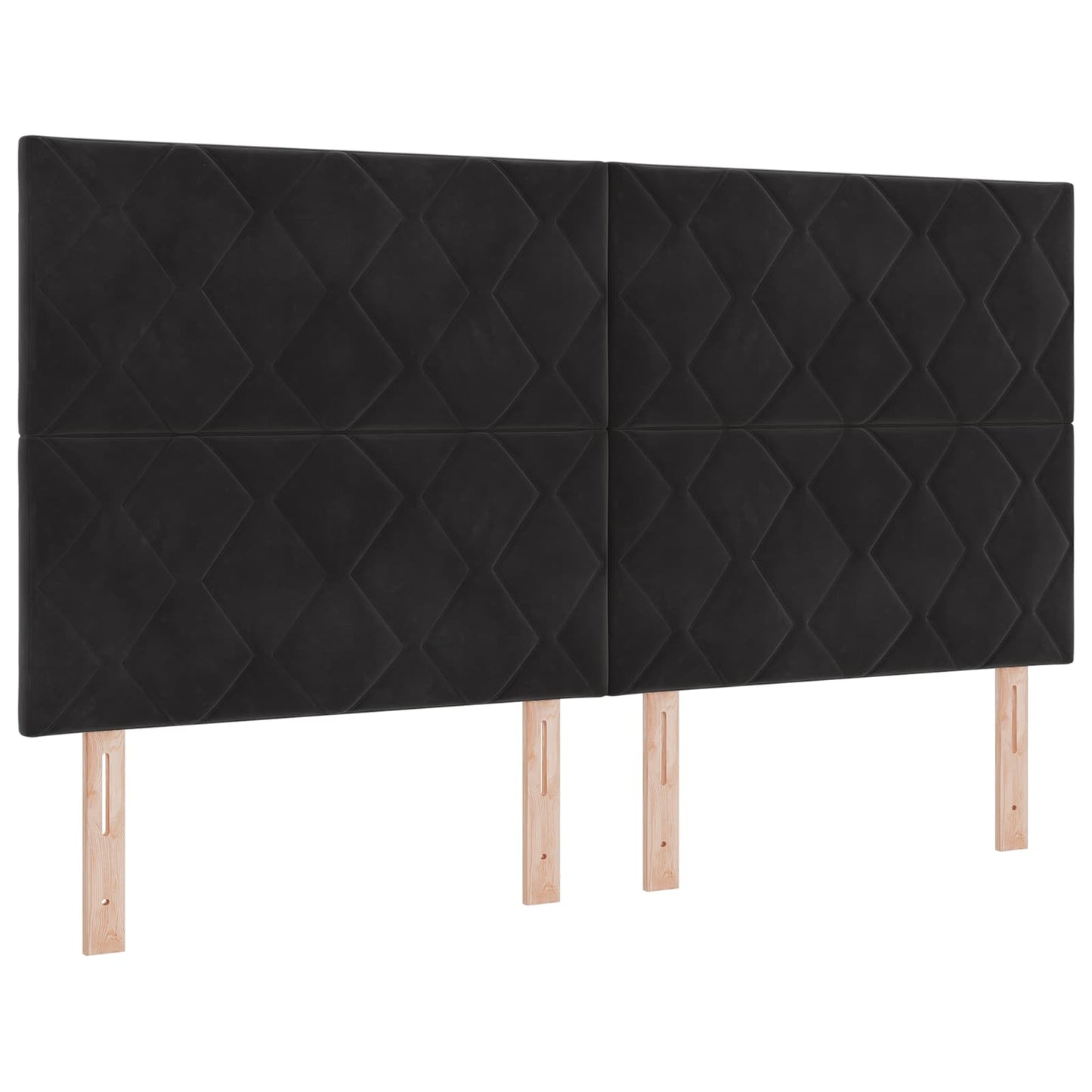 vidaXL LED Κρεβάτι αποθήκευσης με στρώμα Μαύρο 180 x 200 cm Βελούδο