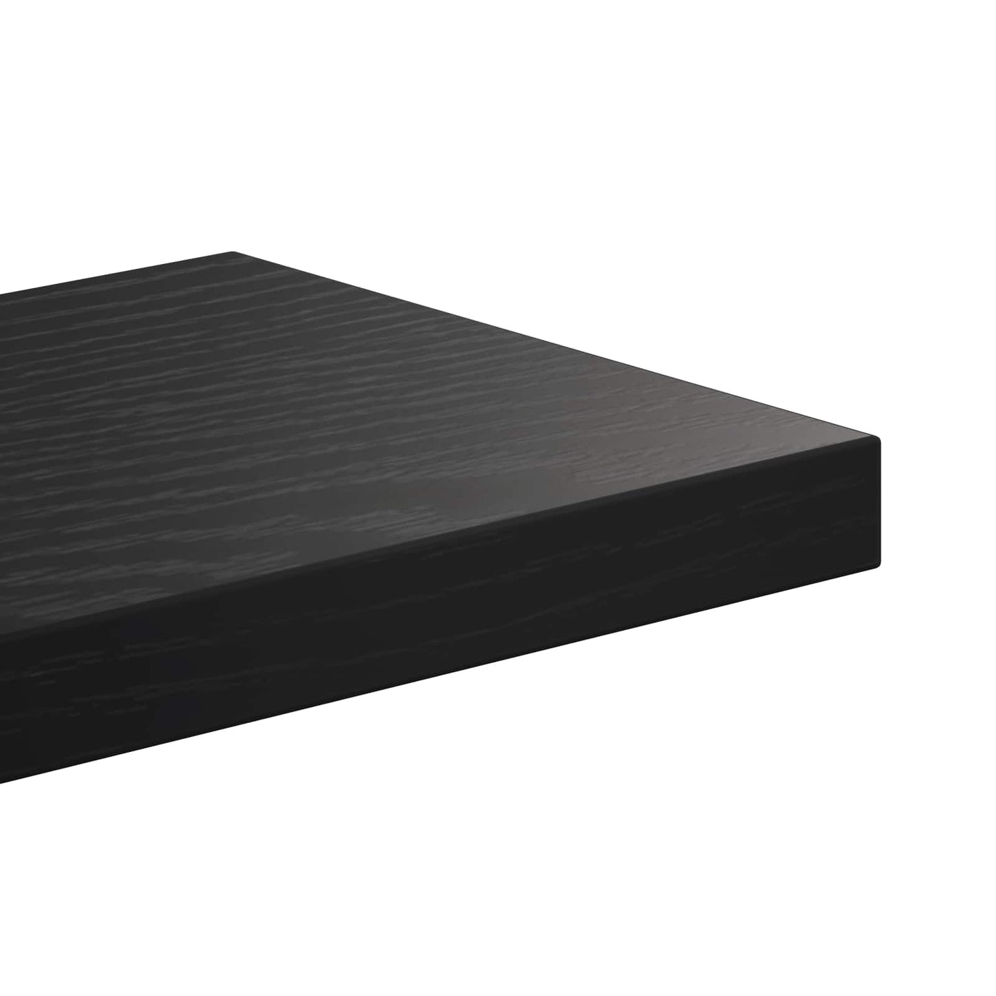 vidaXL Ράφι Τοίχου Μαύρη Δρυς 30 x 13.5 x 43 cm Επεξεργασμένο Ξύλο