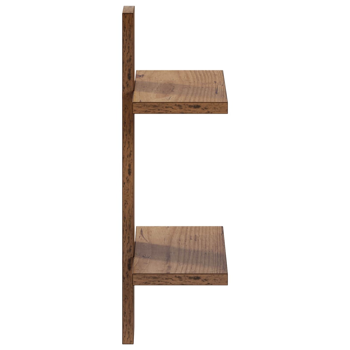 vidaXL Ράφι Τοίχου Παλαιωμένο ξύλο 30 x 13.5 x 43 cm