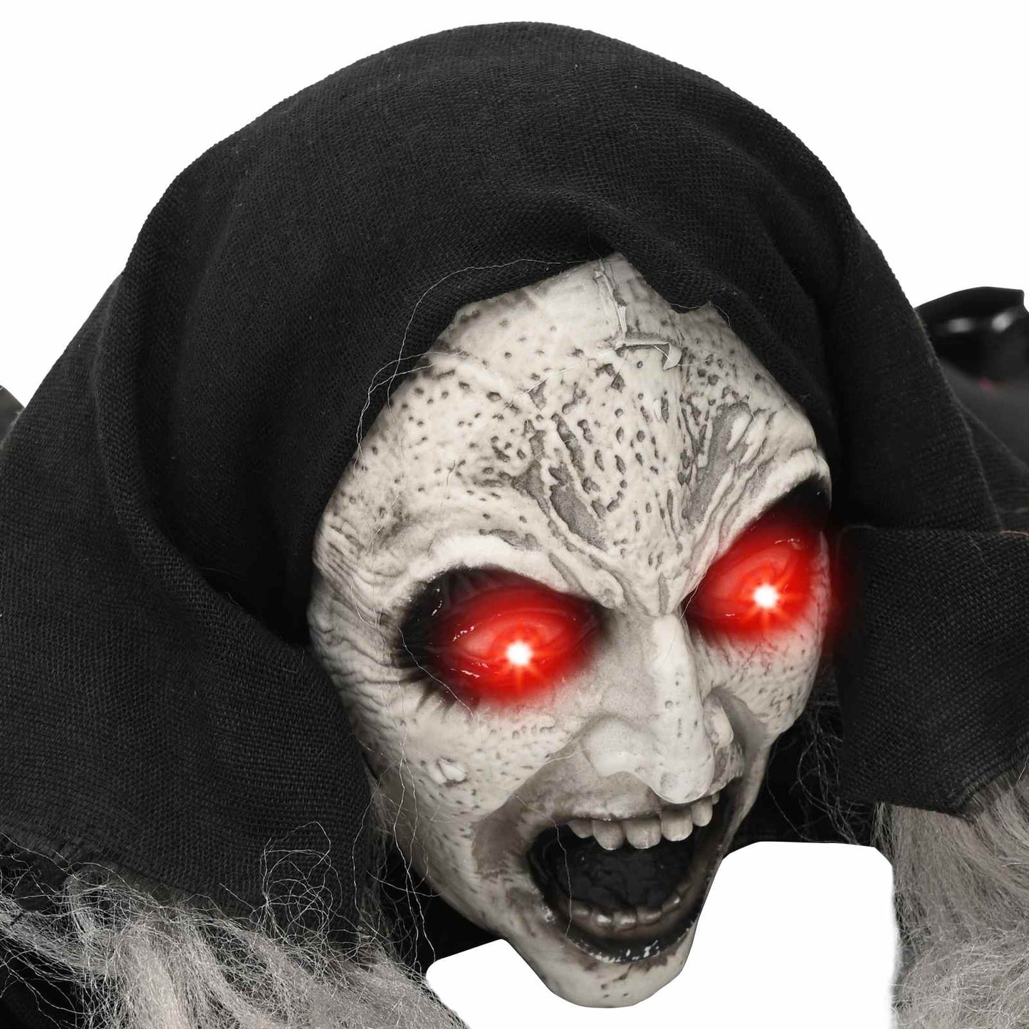 vidaXL Ερπυστικός ζωντανός νεκρός Halloween SPOOKA Μαύρο