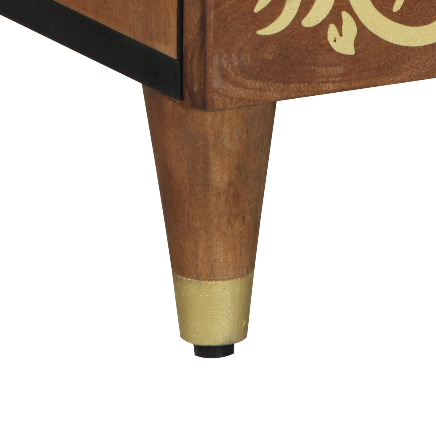 vidaXL Highboard Καφέ 60 x 33 x 100 εκ. Στερεό ξύλο μάνγκο