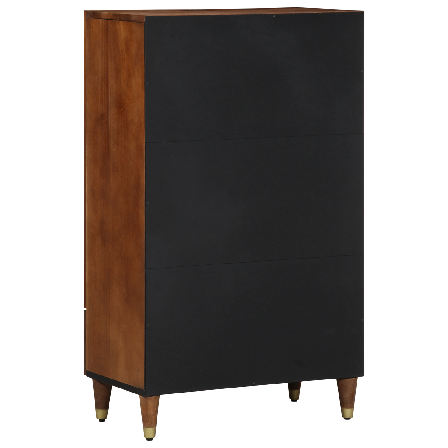 vidaXL Highboard Καφέ 60 x 33 x 100 εκ. Στερεό ξύλο μάνγκο