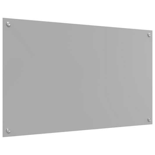 vidaXL Φωτιστικό Πίσω Παχύ σε Ανοιχτό Γκρι 100x60x0,6 εκ από Σκληρυμένο Γυαλί