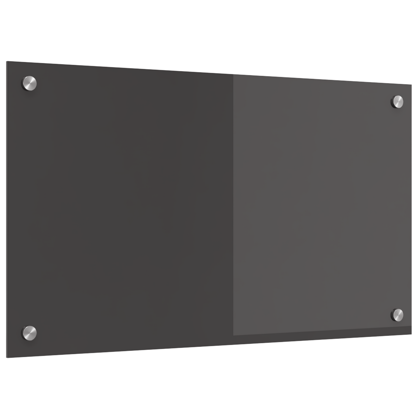 vidaXL Κουζίνα Πλακάκι Σκοινί Σκούρο Γκρι 70x40x0,6 εκ. Σκληρυμένο Γυαλί