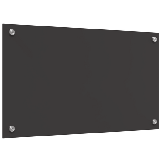 vidaXL Κουζίνα Πλακάκι Σκοινί Σκούρο Γκρι 70x40x0,6 εκ. Σκληρυμένο Γυαλί