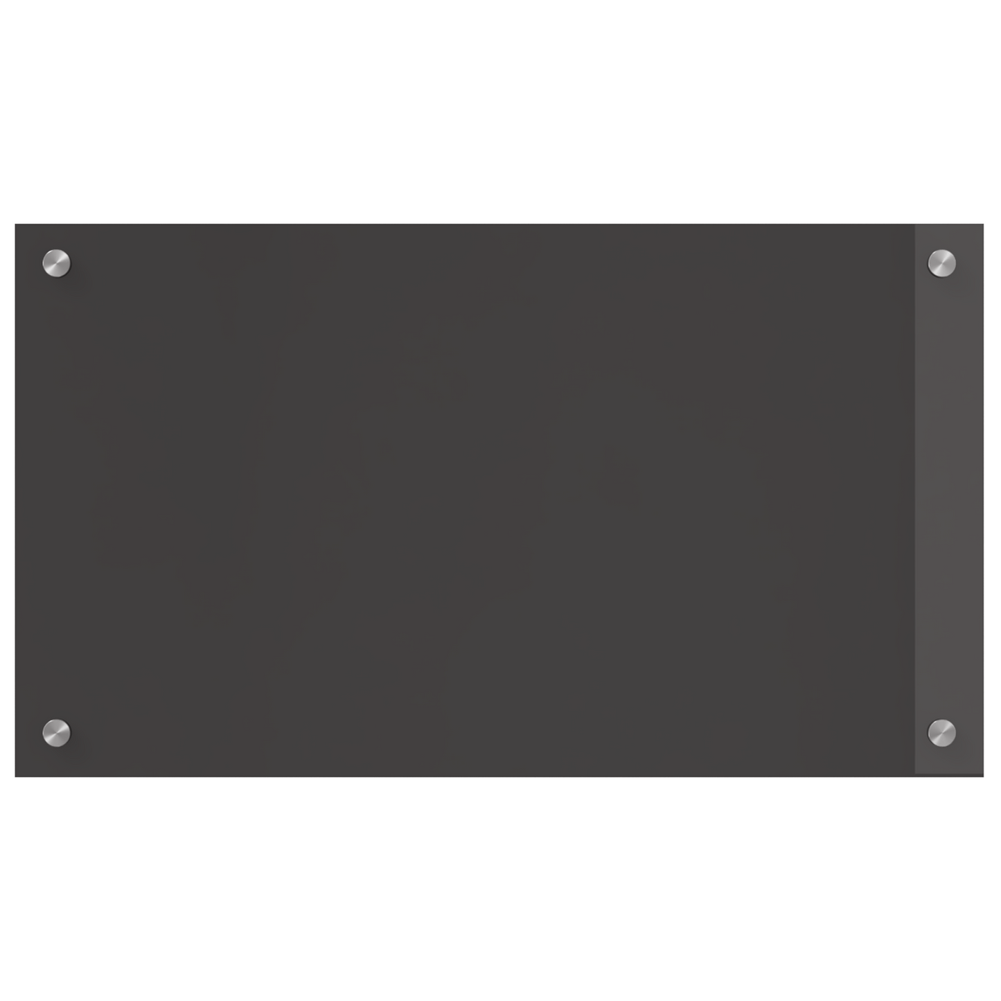 vidaXL Κουζίνα Πλακάκι Σκοινί Σκούρο Γκρι 70x40x0,6 εκ. Σκληρυμένο Γυαλί