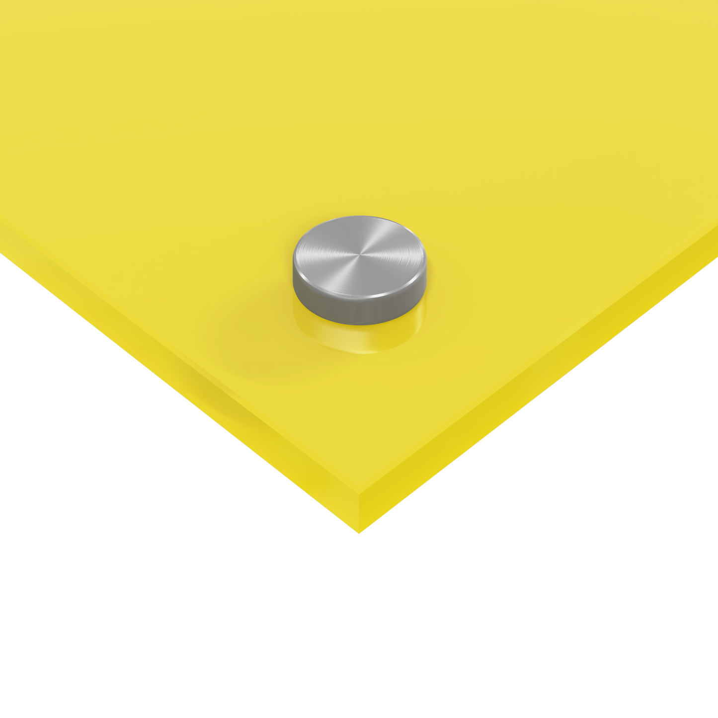 vidaXL Πίσω Τοίχος Κουζίνας Κίτρινος 80x50x0,6 εκ Σκληρωμένο Γυαλί