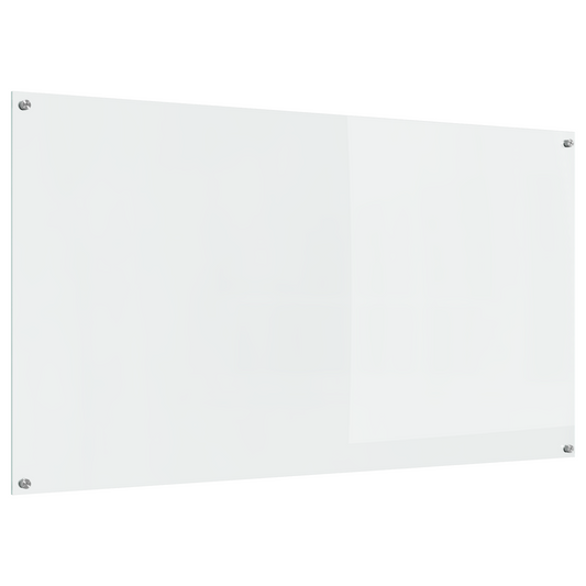 vidaXL Κουζίνα Πλάτη Διαφανές Σκληρυμένο Γυαλί 110x60x0.6 εκ