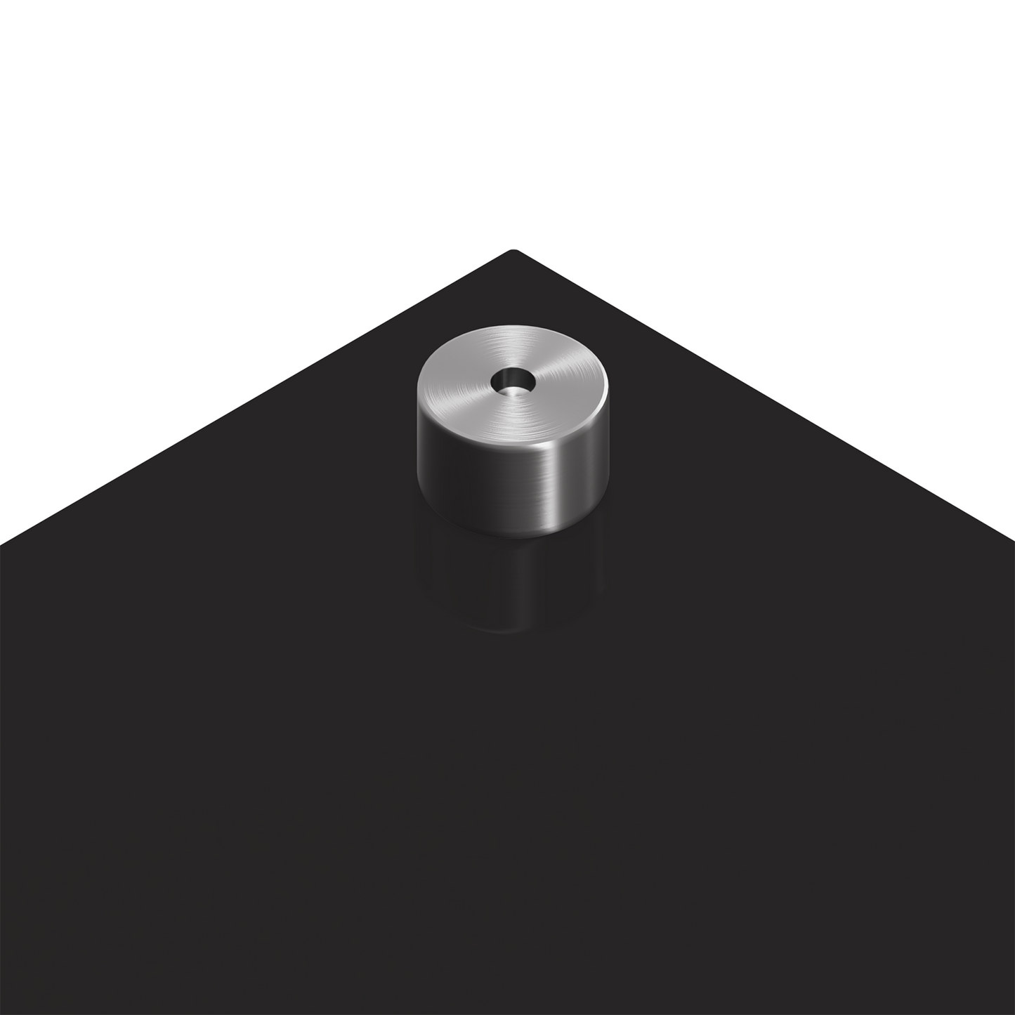 vidaXL Μαύρος Κουζίνας Πίνακας 110x60x0,6 εκ Γυαλί Ανθρακα