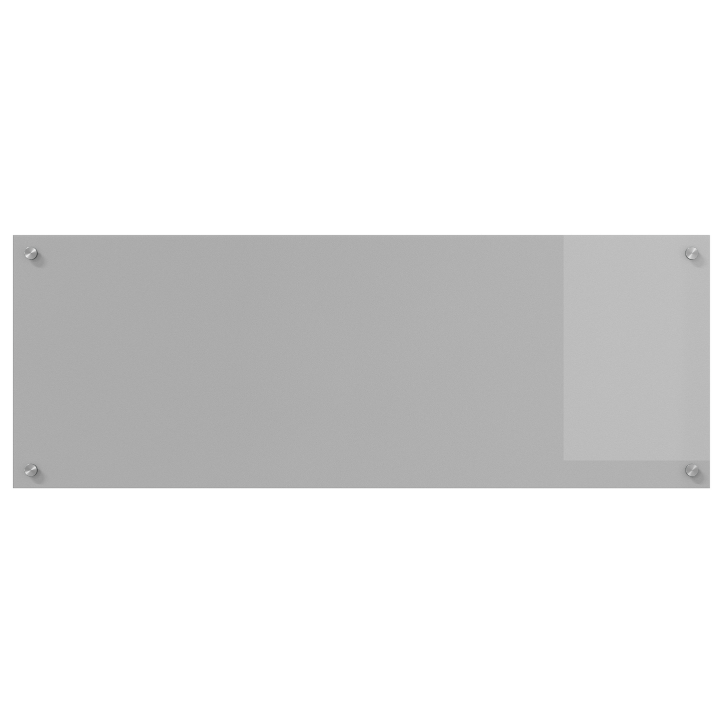 vidaXL Φωτιστικό Πίσω Κουζίνας Ανοιχτό Γκρι 110x40x0,6 εκ. Γυαλί Ανθεκτικό