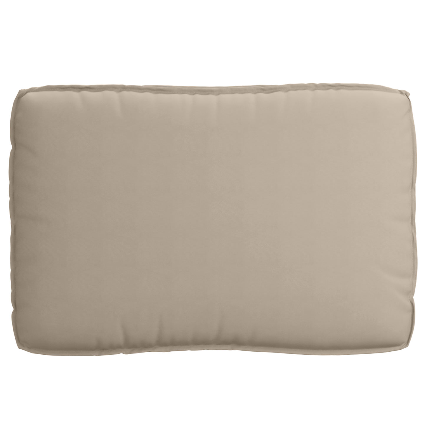 vidaXL Μαξιλάρι παλέτας για κάθισμα Taupe 120 x 80 x 12 cm
