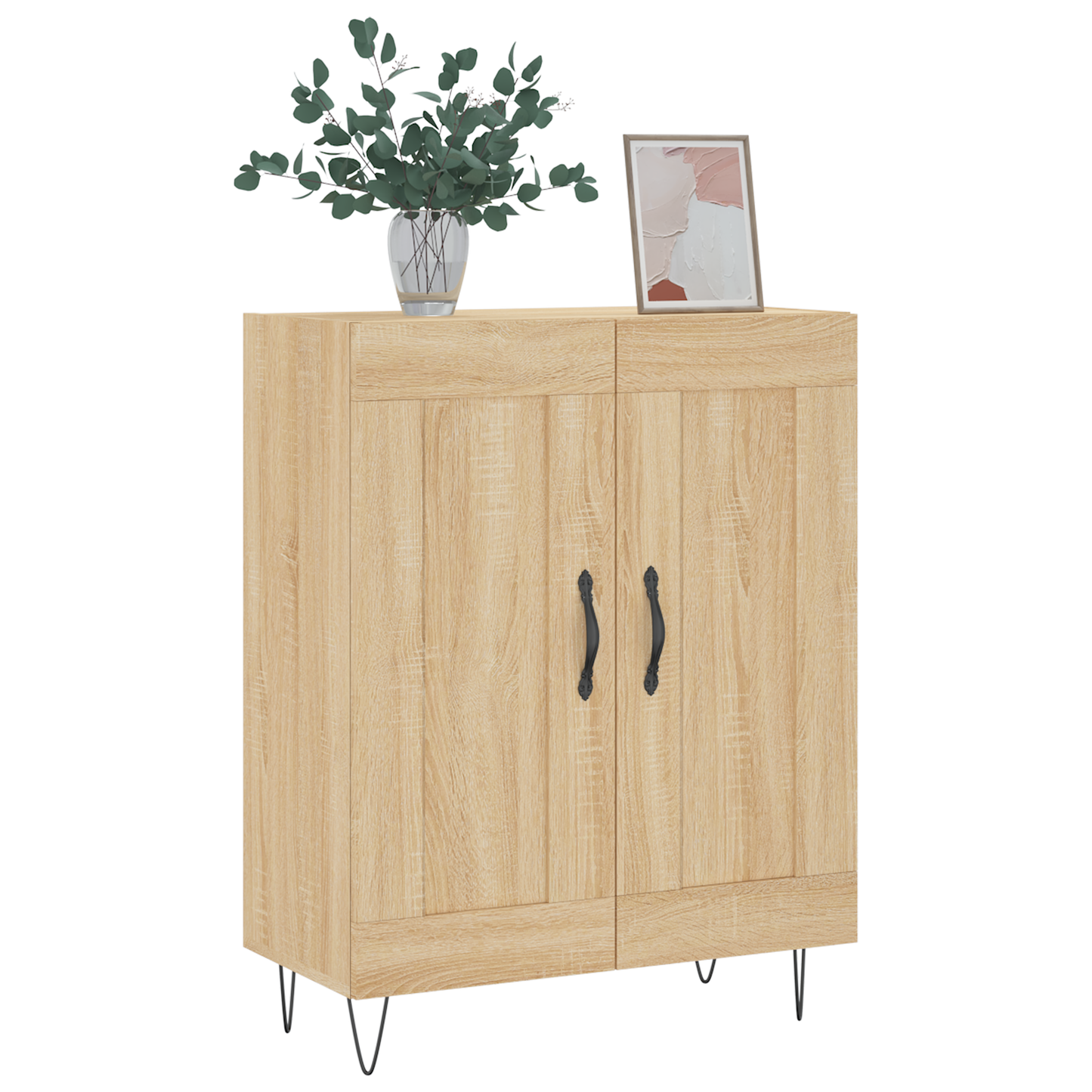 vidaXL Ντουλάπι Sonoma Δρυς 69,5 x 34 x 90 εκ. από Επεξεργασμένο Ξύλο